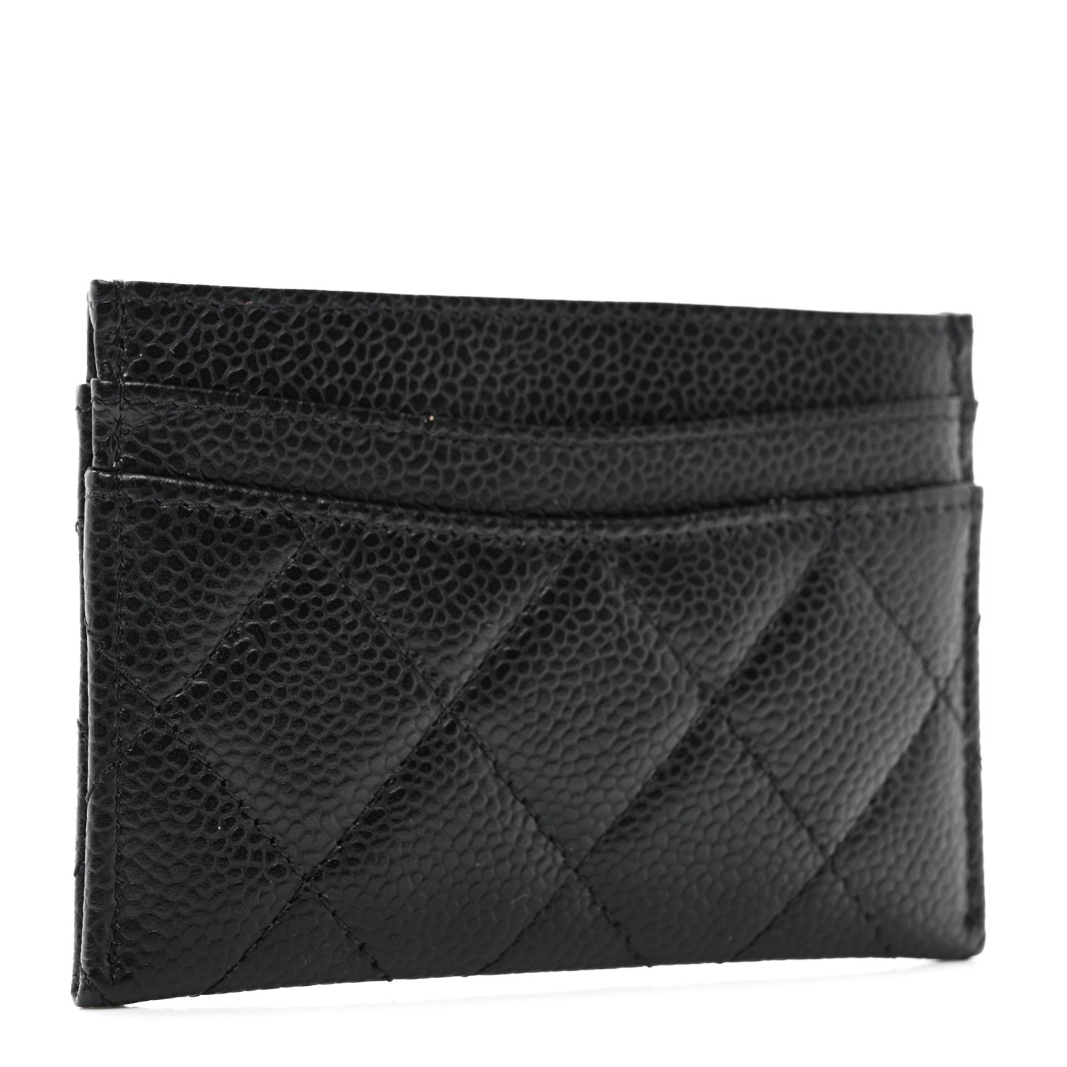Chanel Caviar Quilted Card Holder Black 3 of 9