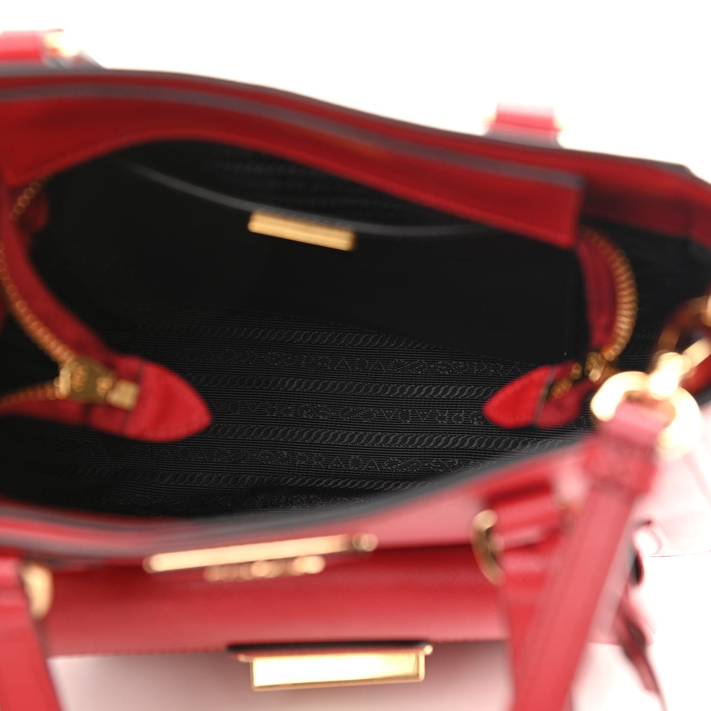 Saffiano Lux Metropolis Tote Fuoco