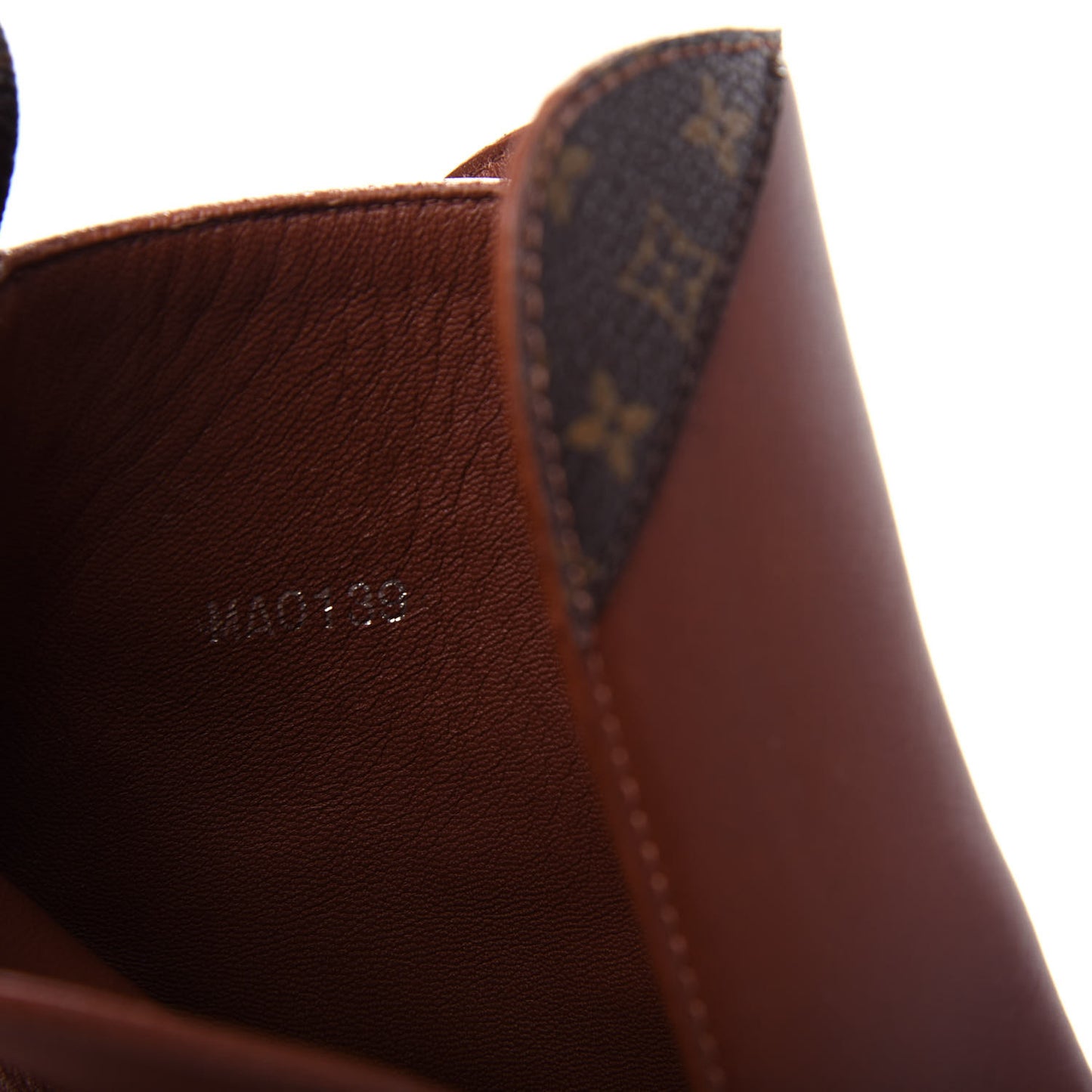 Calfskin Monogram Star Trail Ankle Boots 37 Cognac