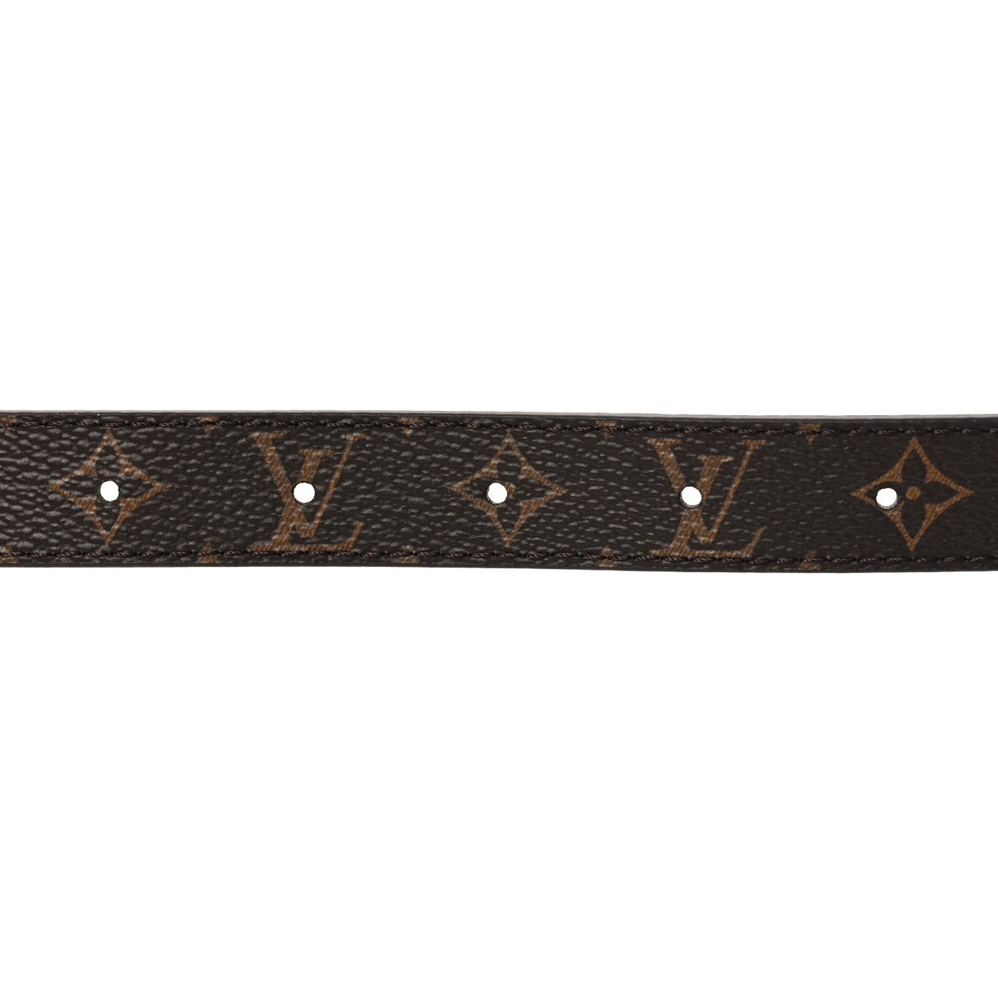 Calfskin Monogram 30mm LV Initiales Reversible Belt 65 26 Black