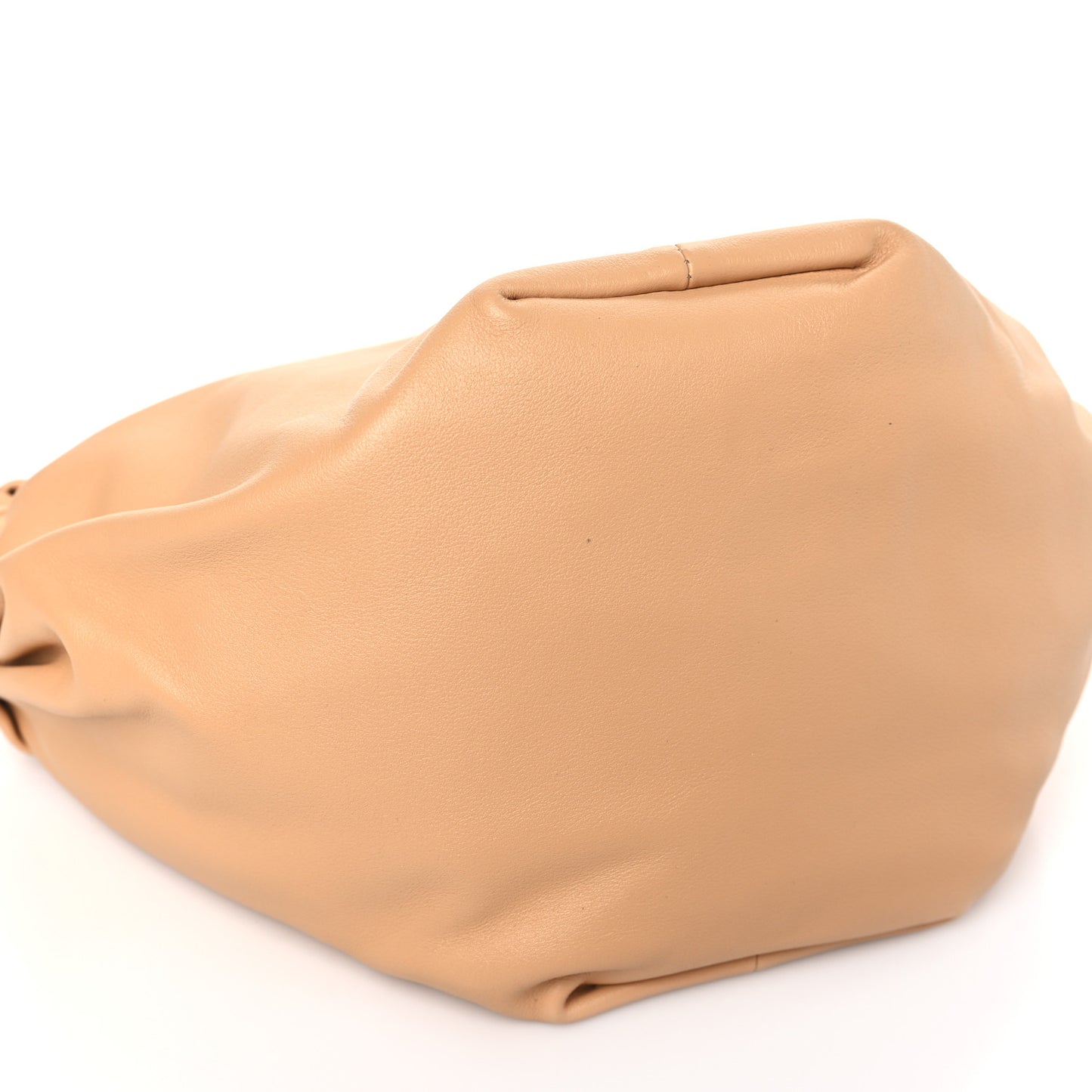 Calfskin Teen Double Knot Hobo Almond