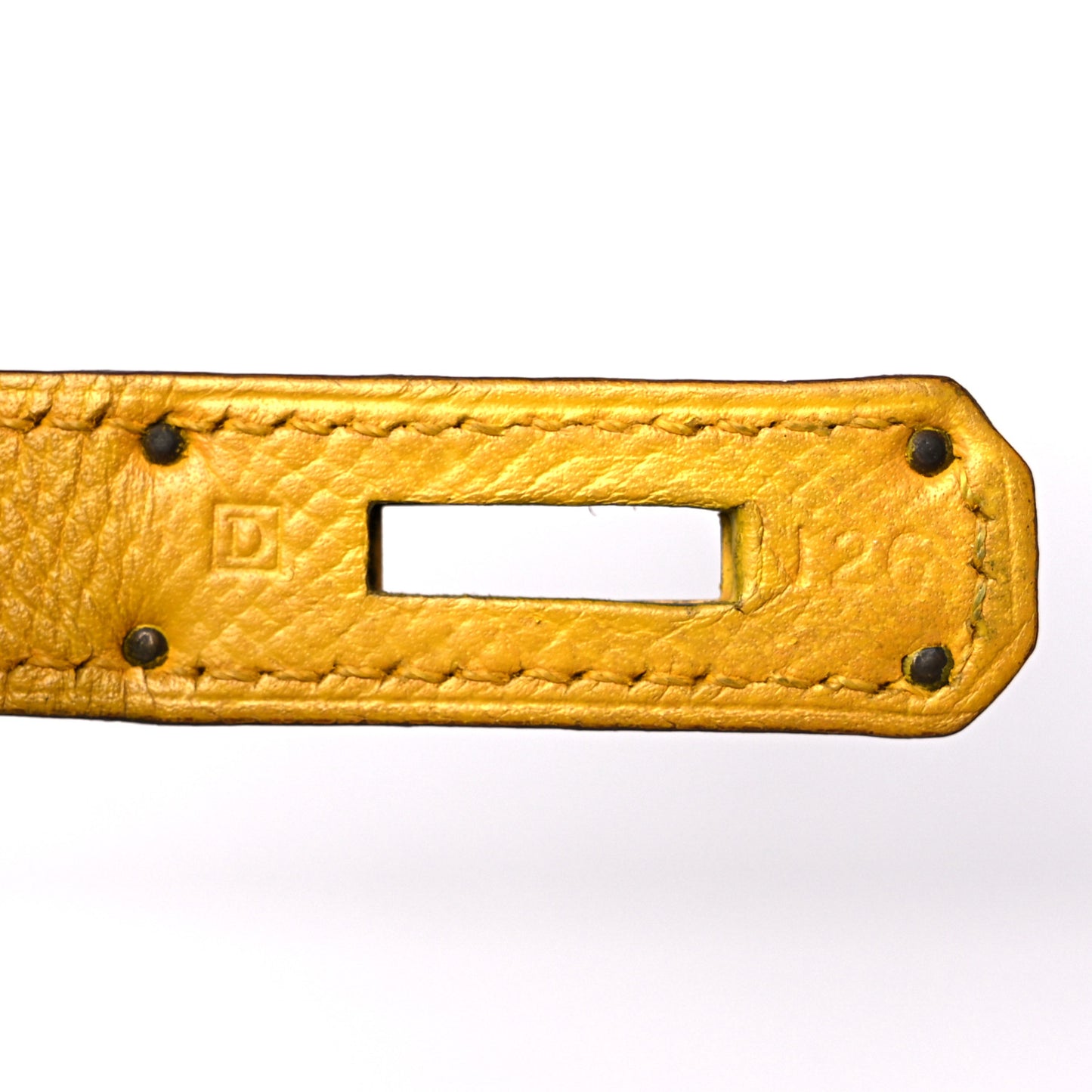 Epsom Kelly Sellier 28 Jaune Ambre