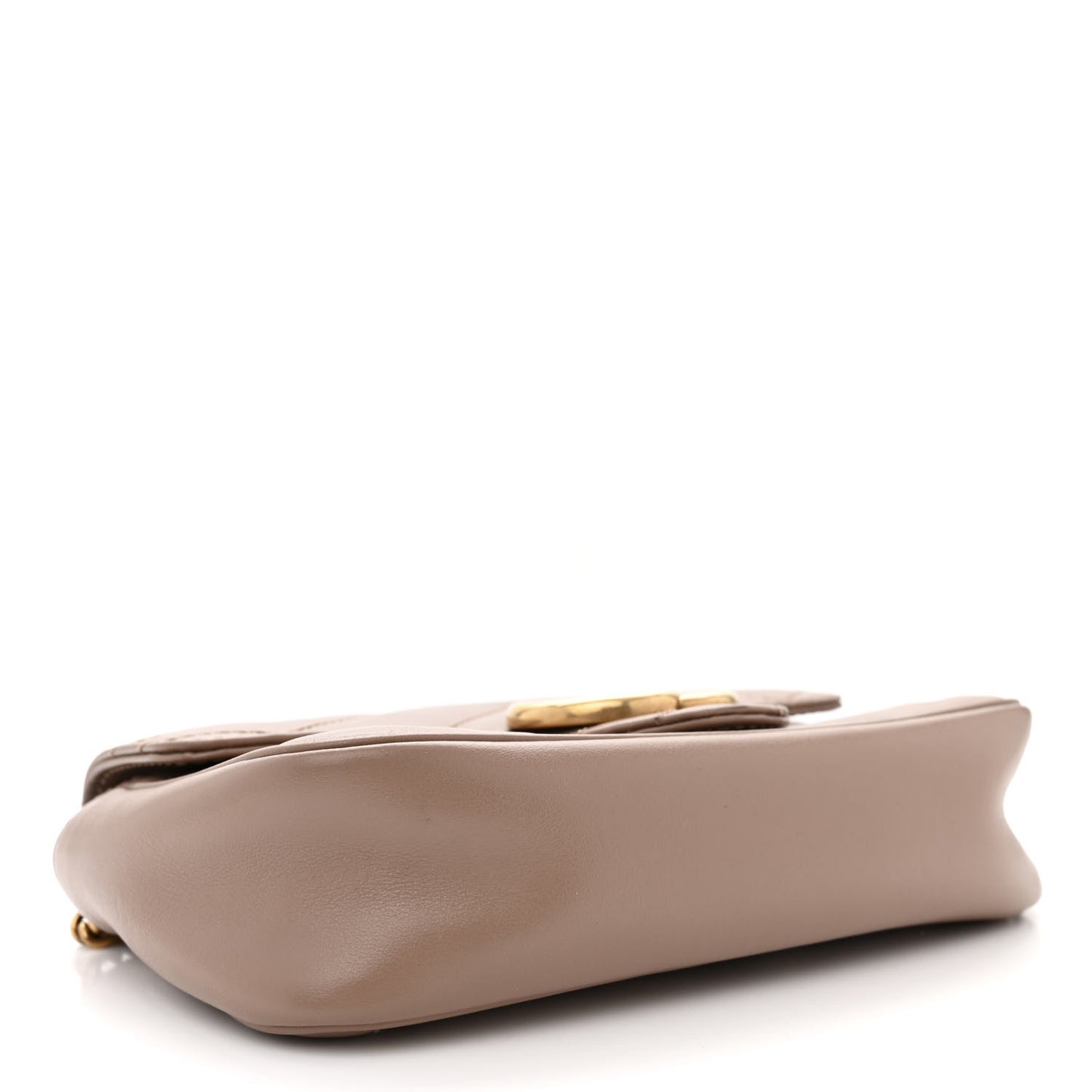 Calfskin Matelasse Super Mini GG Marmont Shoulder Bag Porcelain Rose