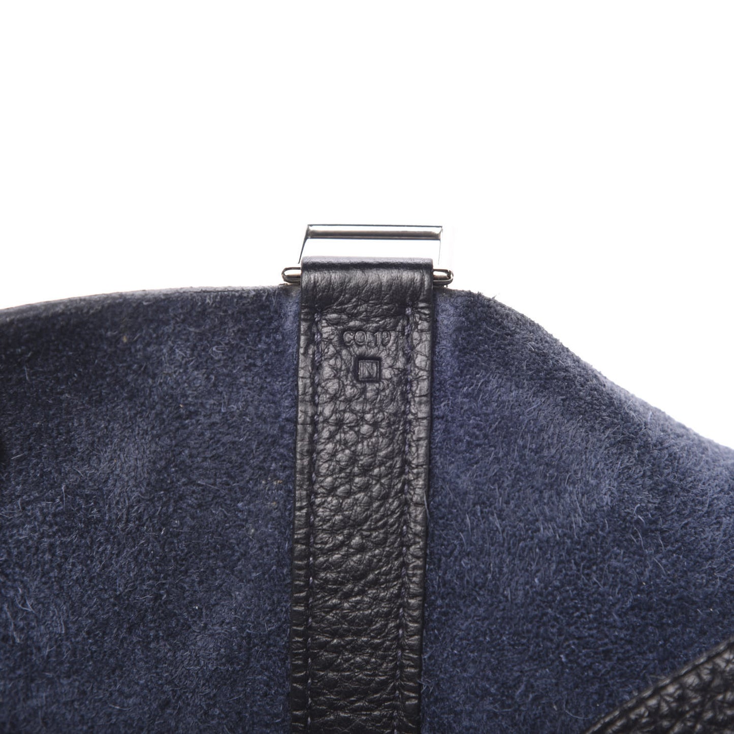 Taurillon Clemence Picotin Lock 26 GM Indigo