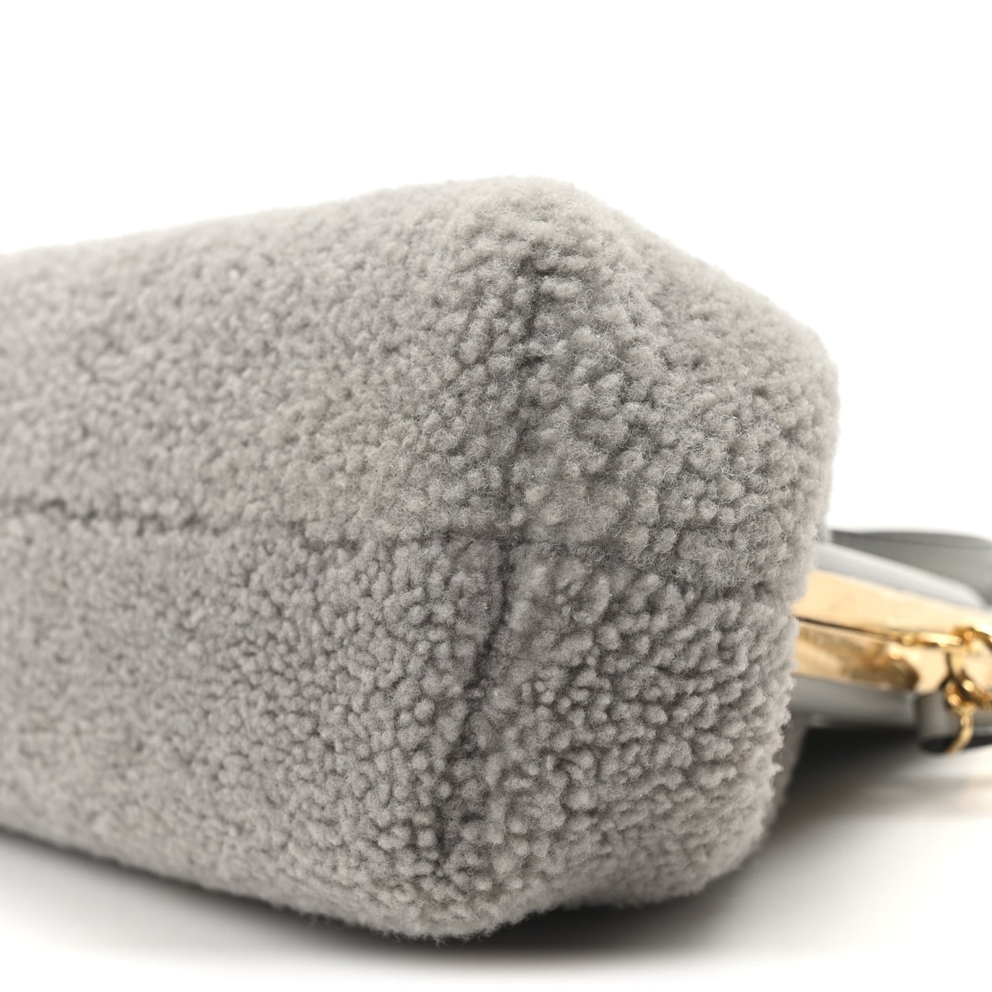 Shearling Small Fendi First Ghiaccio Oro Soft