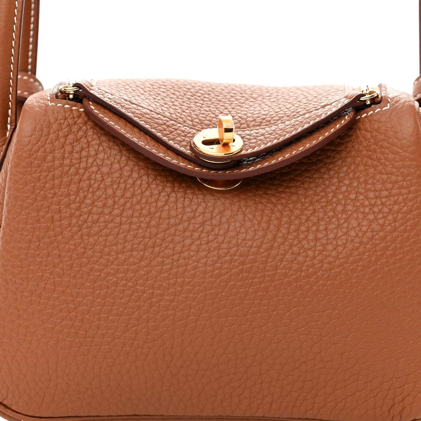 Taurillon Clemence Mini Lindy 20 Gold