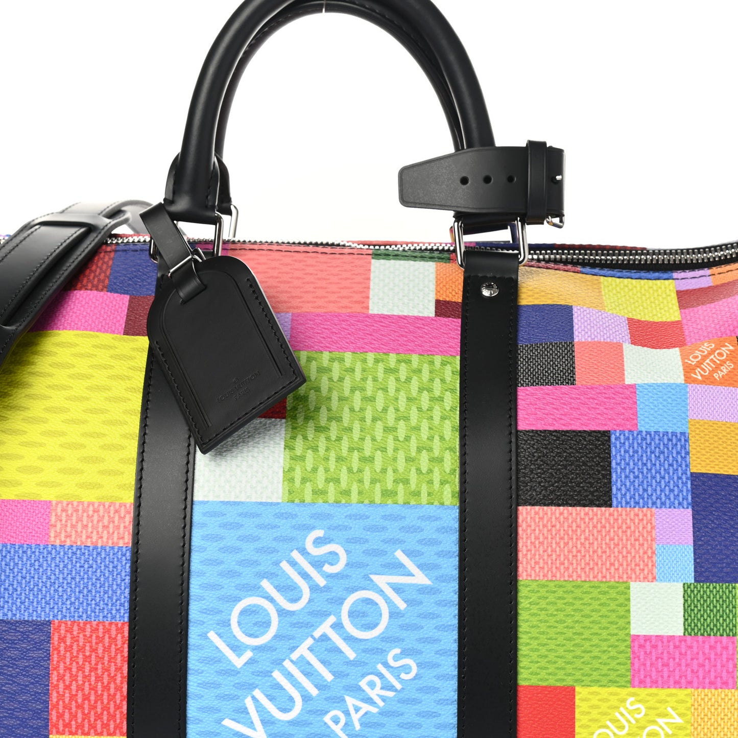 Damier Graphite 3D Keepall Bandouliere 50 Multicolor