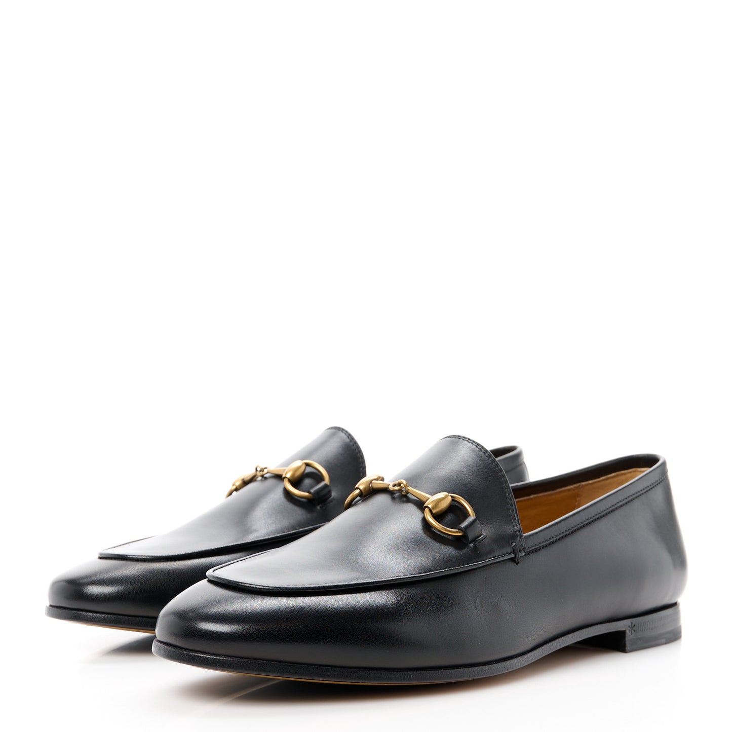 Calfskin Womens Jordaan Loafers 37 Black