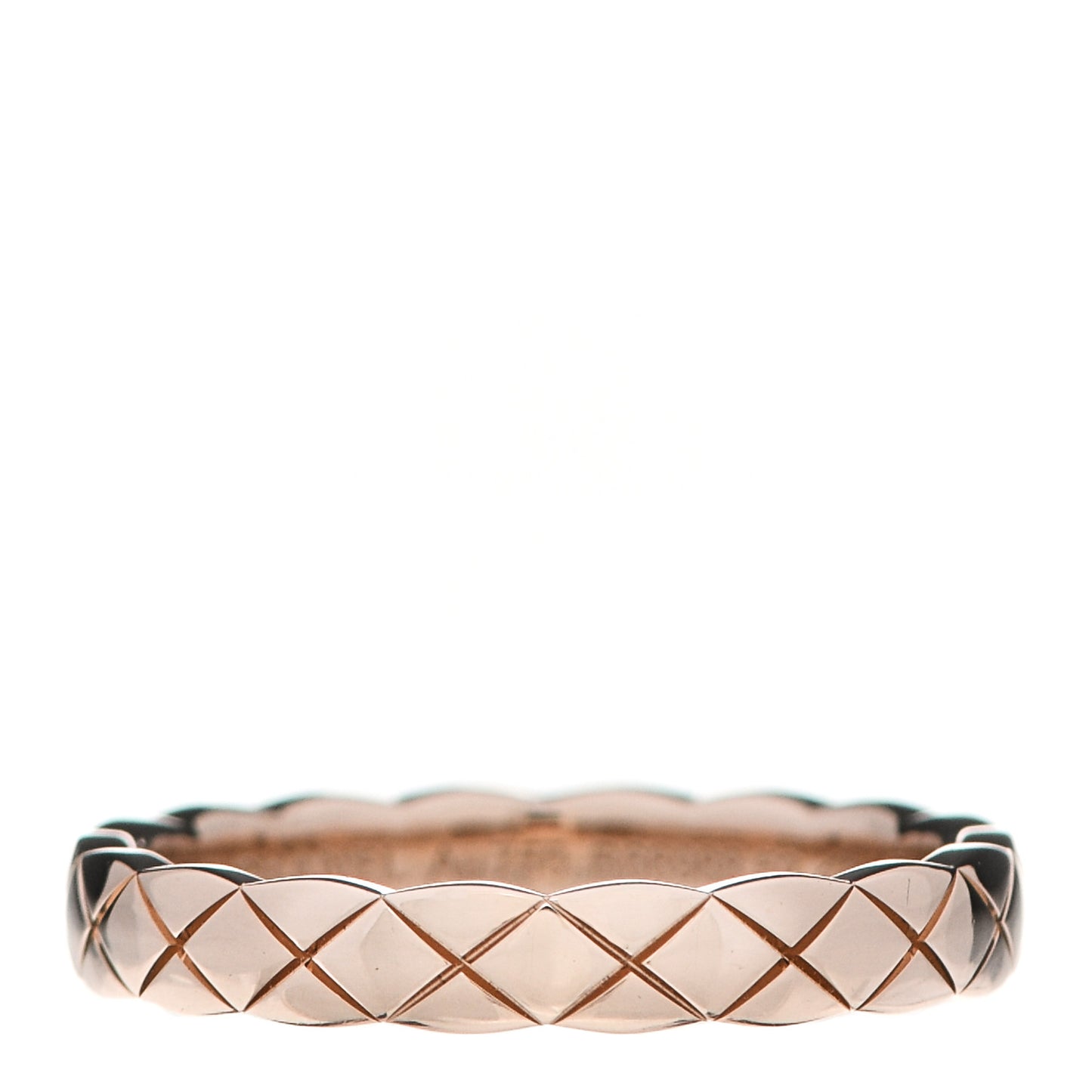 18K Beige Gold Mini Coco Crush Ring 52 6