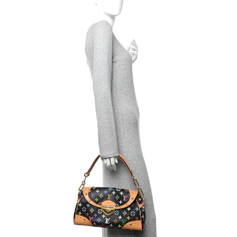 Monogram Multicolor Beverly MM Black