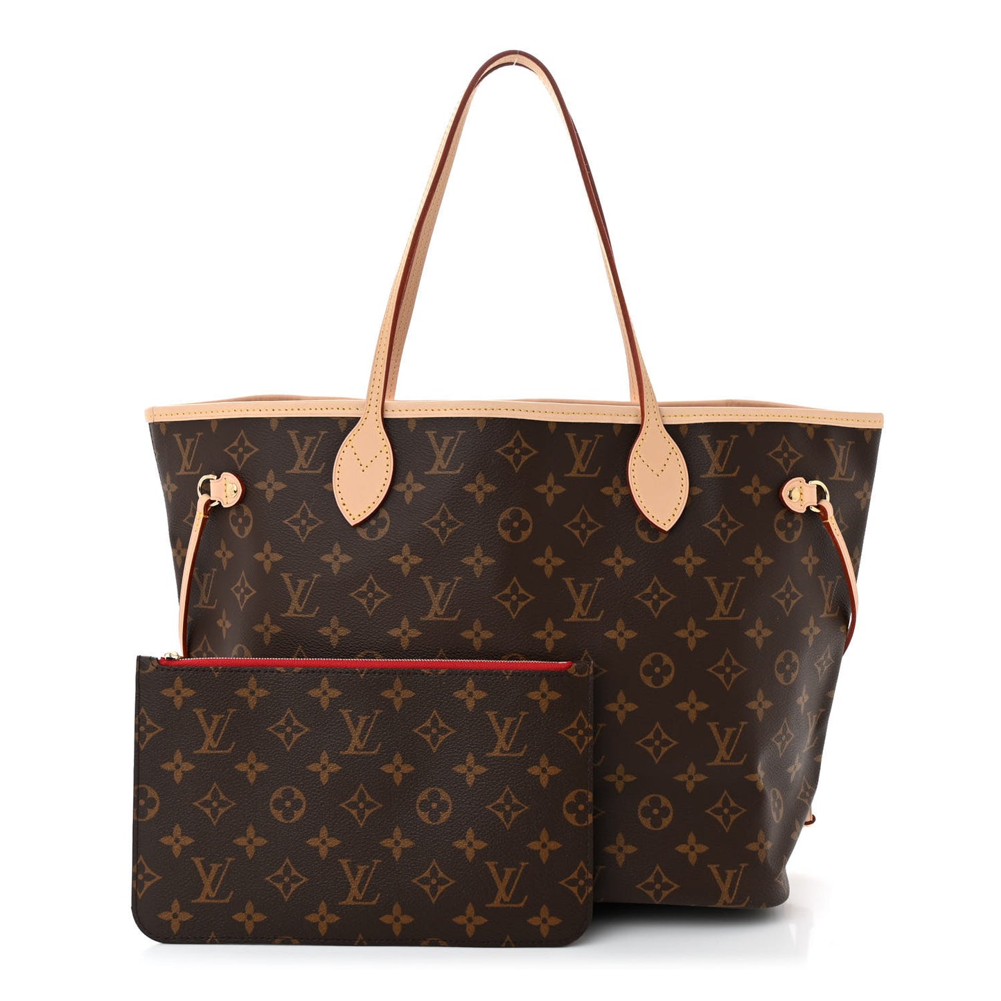 Monogram Neo Neverfull MM Cherry