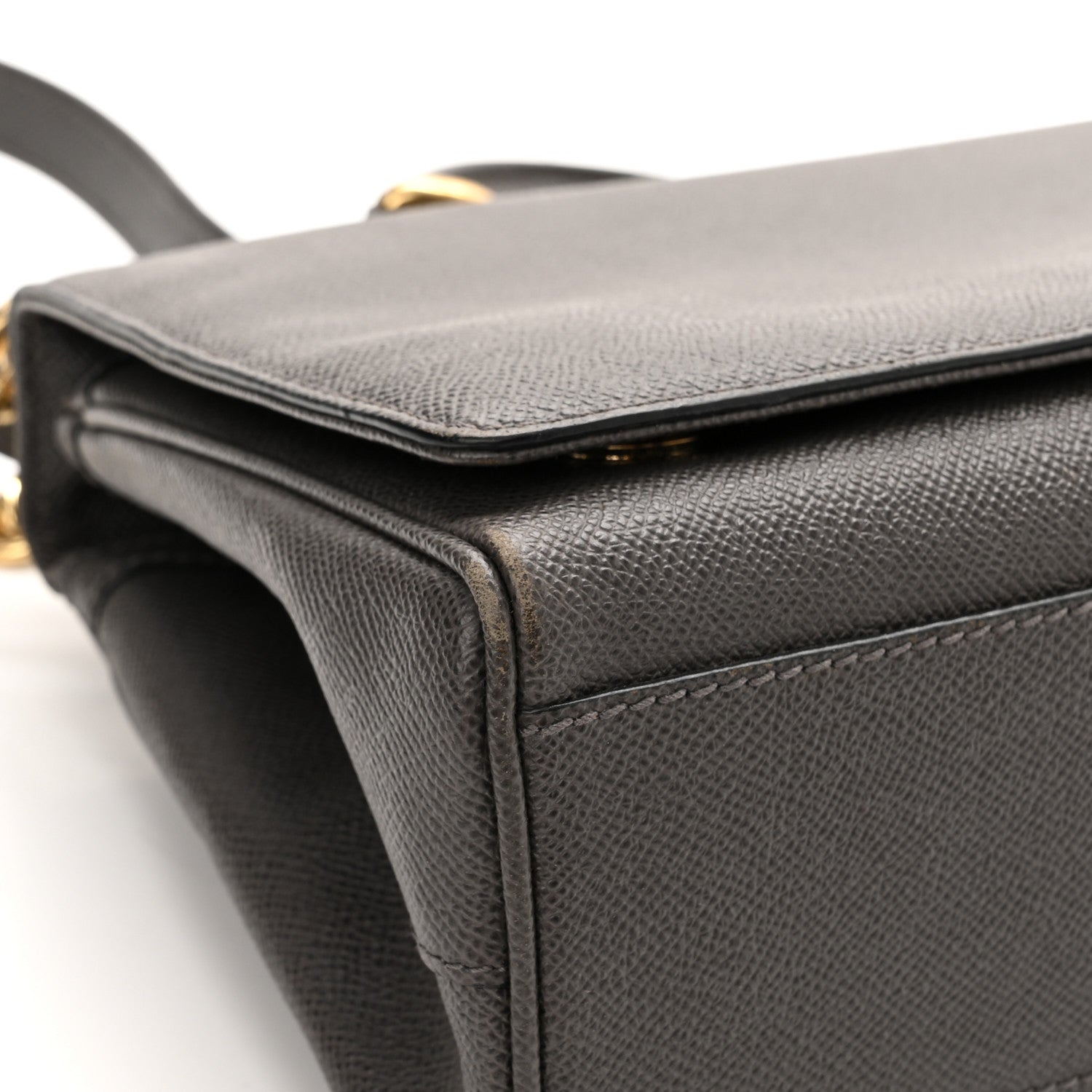 Dolce & Gabbana Dauphine Miss Sicily East West Shoulder Bag Grey 11 of 11