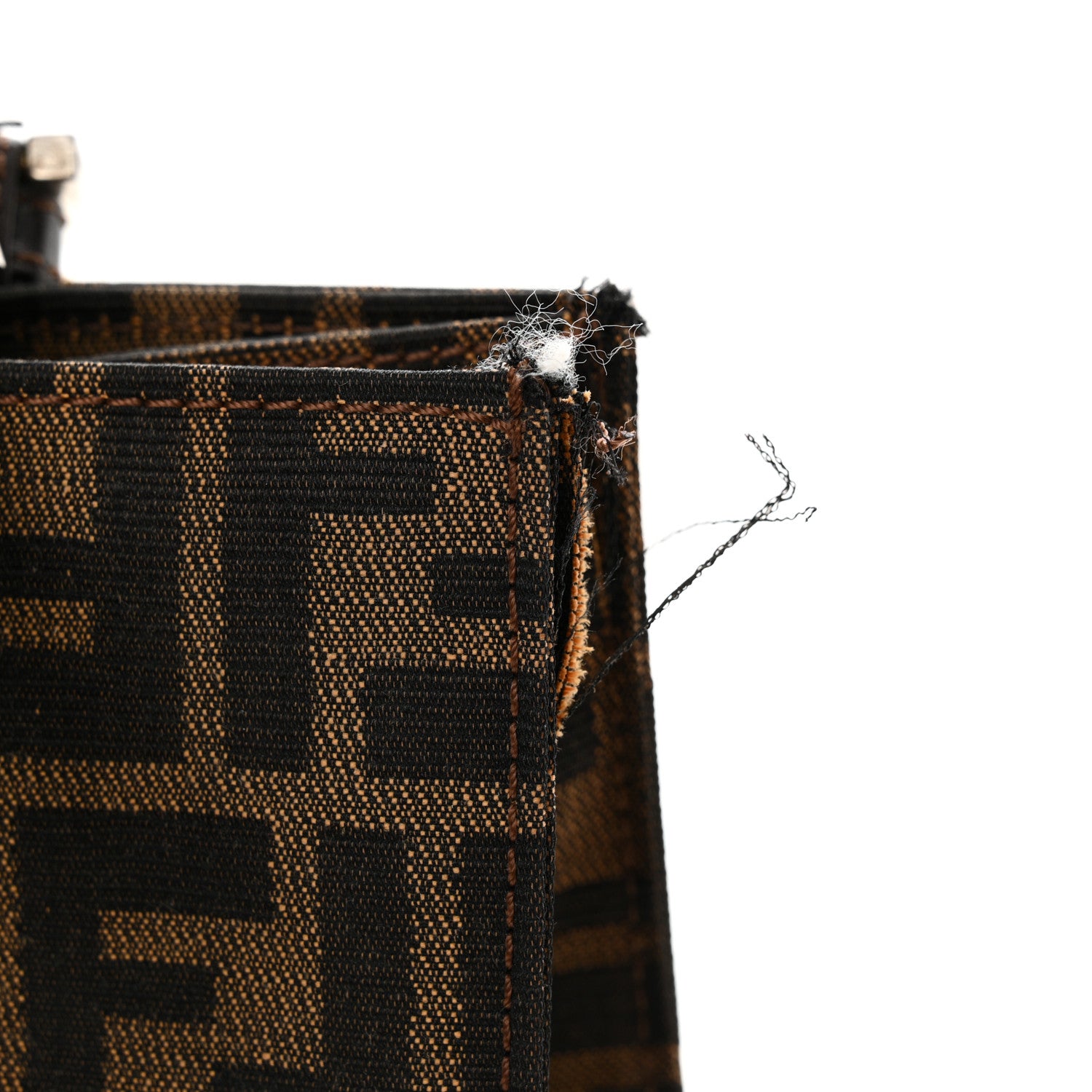 Fendi Zucca Shopping Tote Tobacco 10 of 14