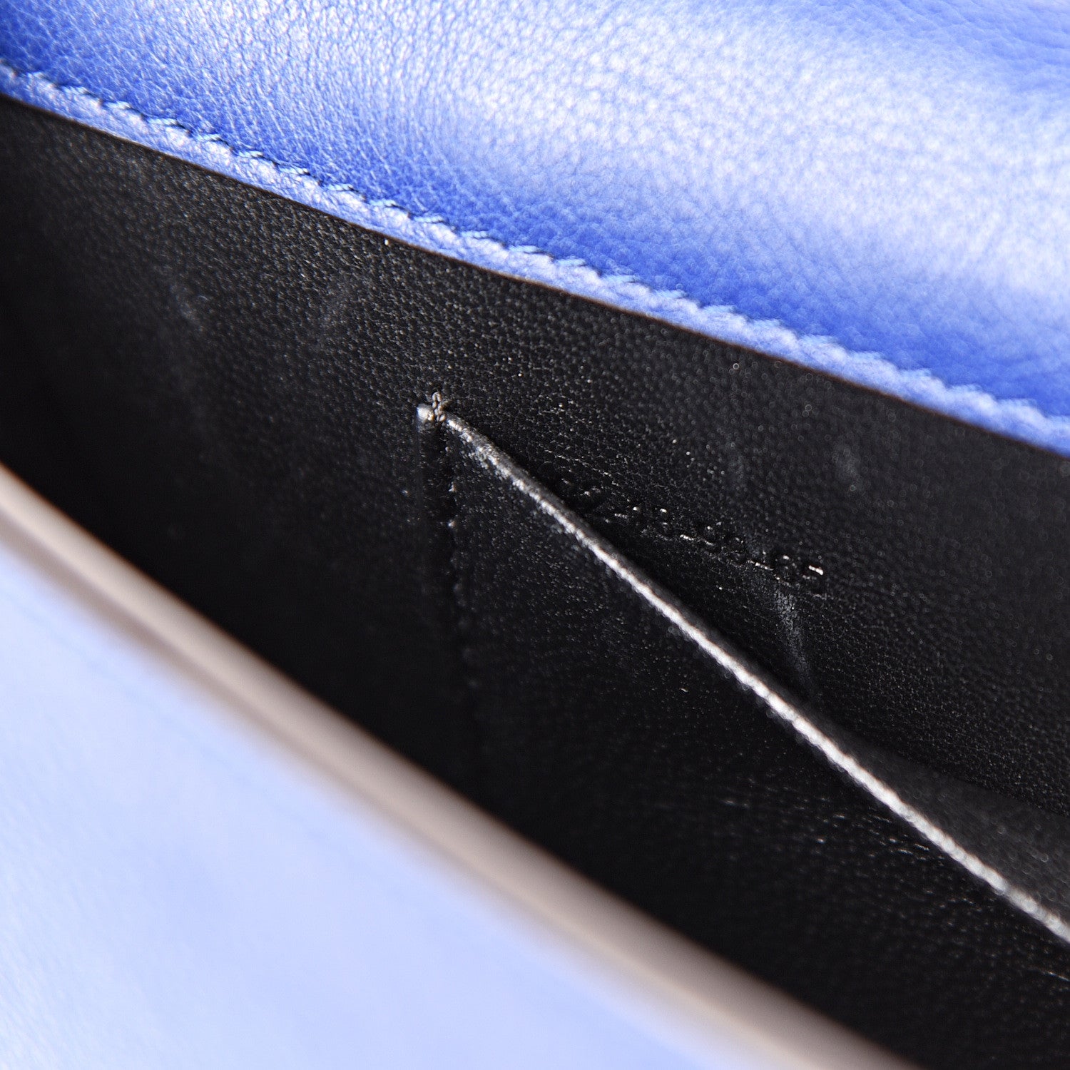 Chloe Calfskin Small Nile Bracelet Minaudiere Bag Majesty Blue 7 of 13