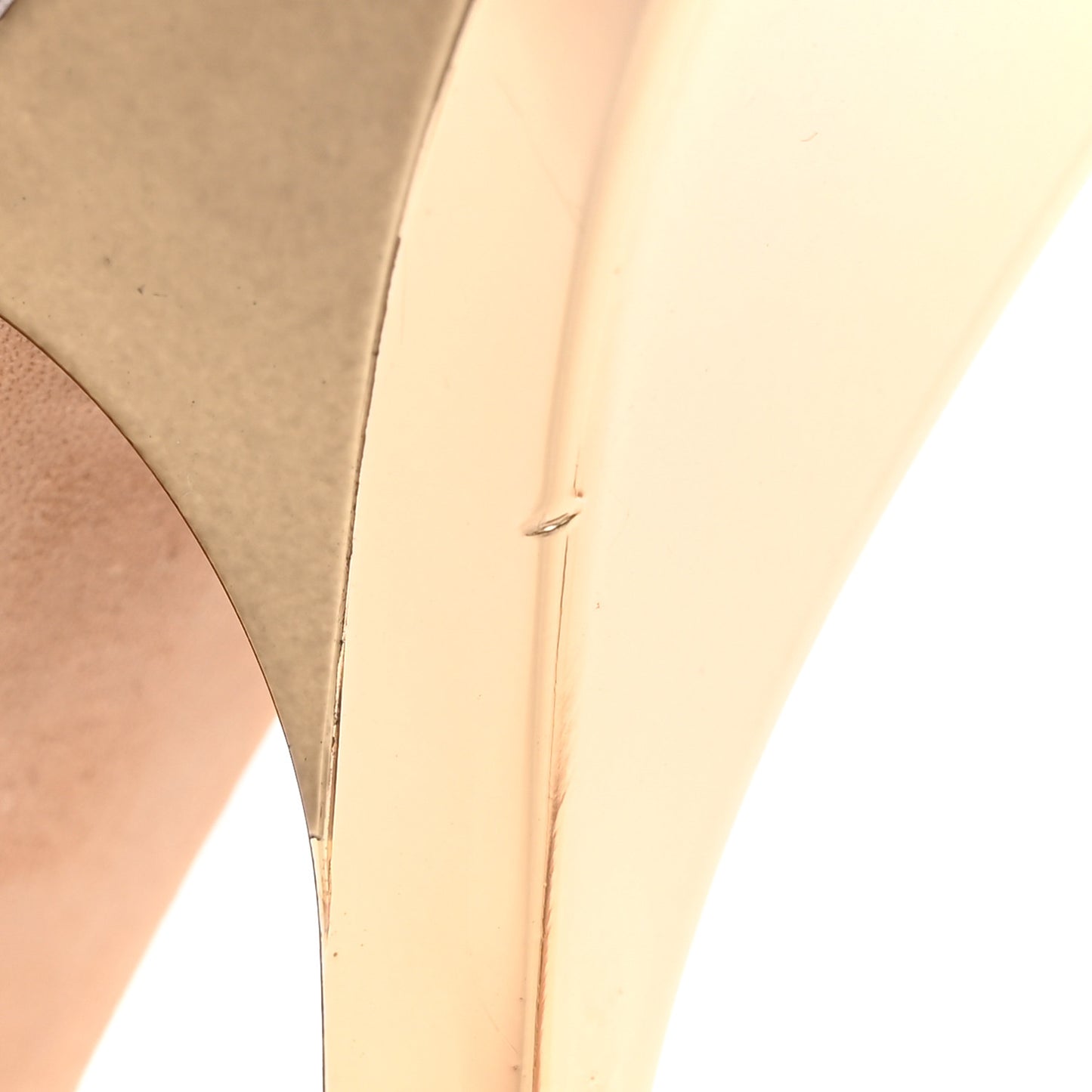 Crystal Shimmer Suede 100 Pumps 36 Gold