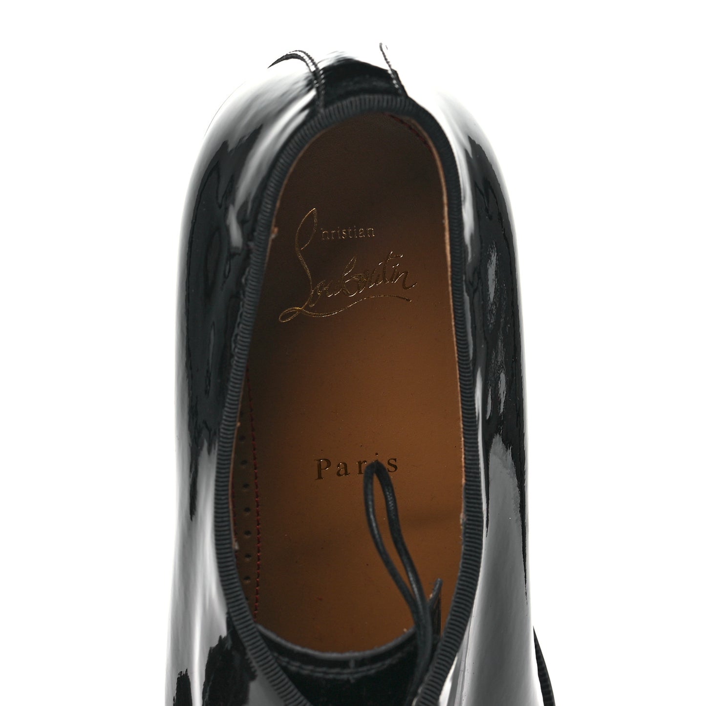 Patent Mens Chambeliss Derby Oxford 43.5 Black