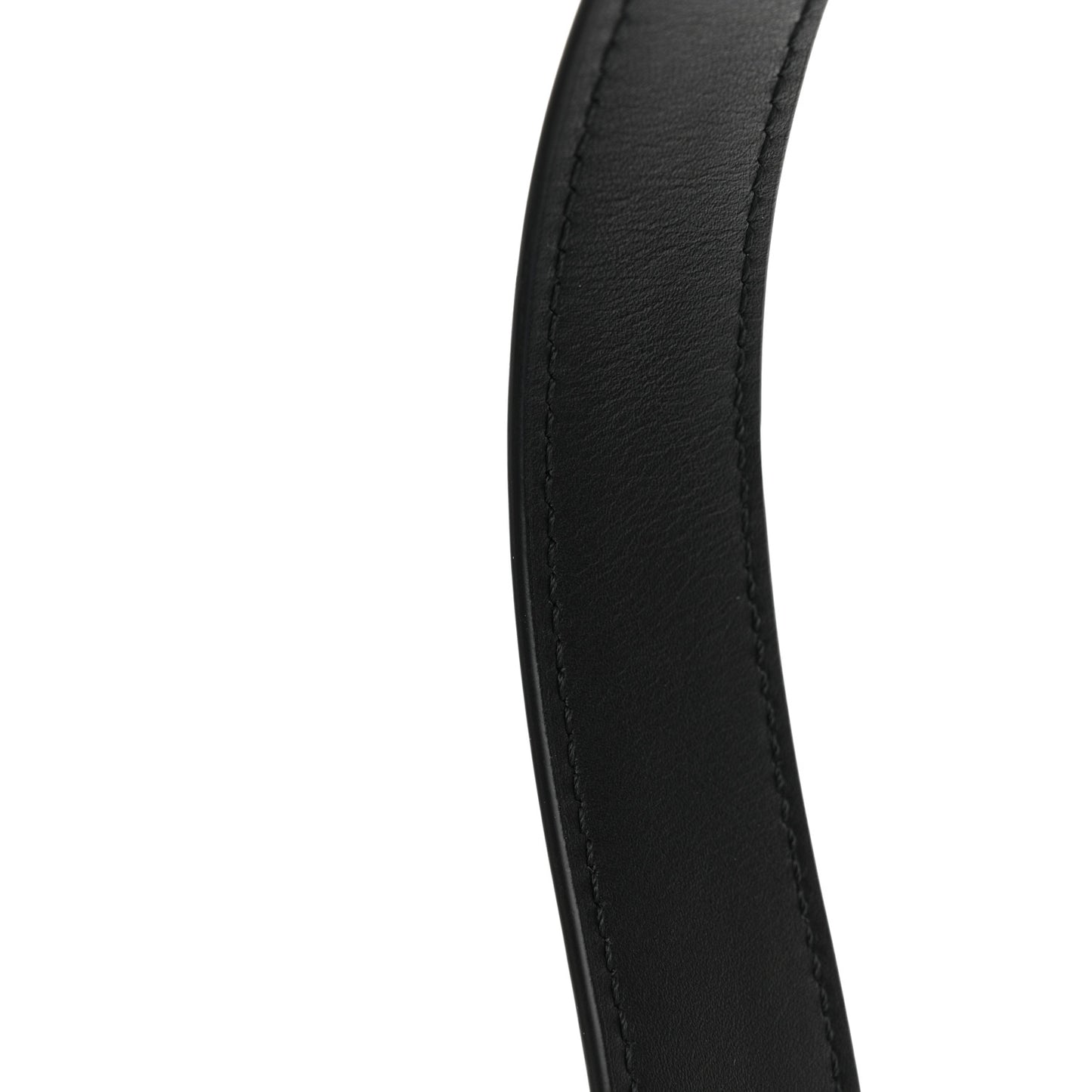 Smooth Calfskin Half Moon Shoulder Bag Black