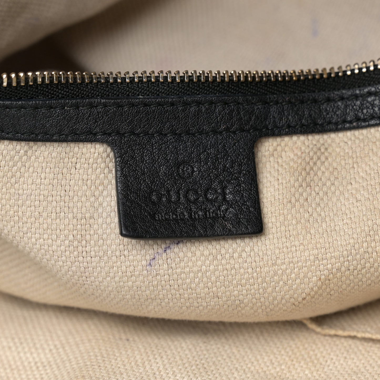 Pebbled Calfskin Medium Soho Chain Shoulder Bag Black