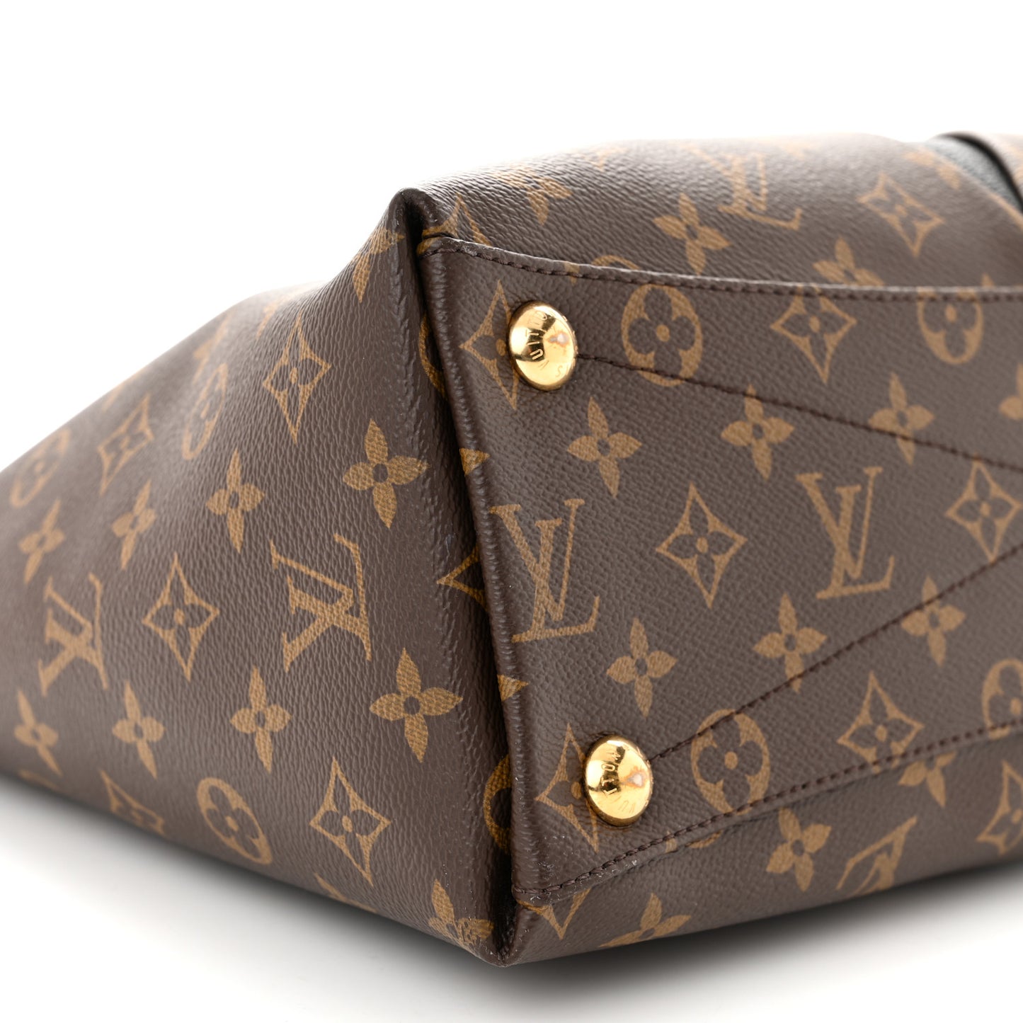 Monogram V Tote MM Black
