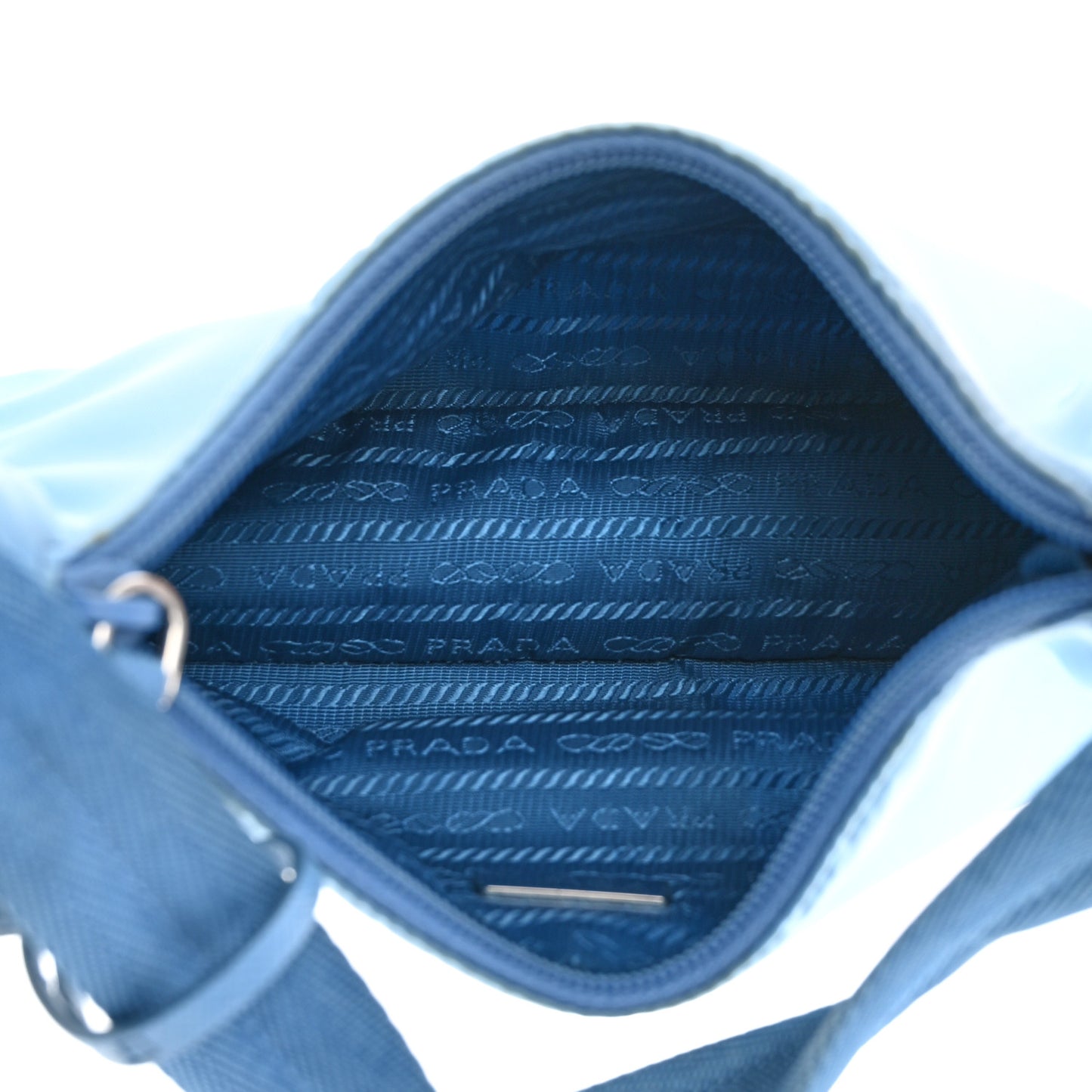 Re-Nylon Saffiano Mini Re-Edition 2000 Bag Pervinca