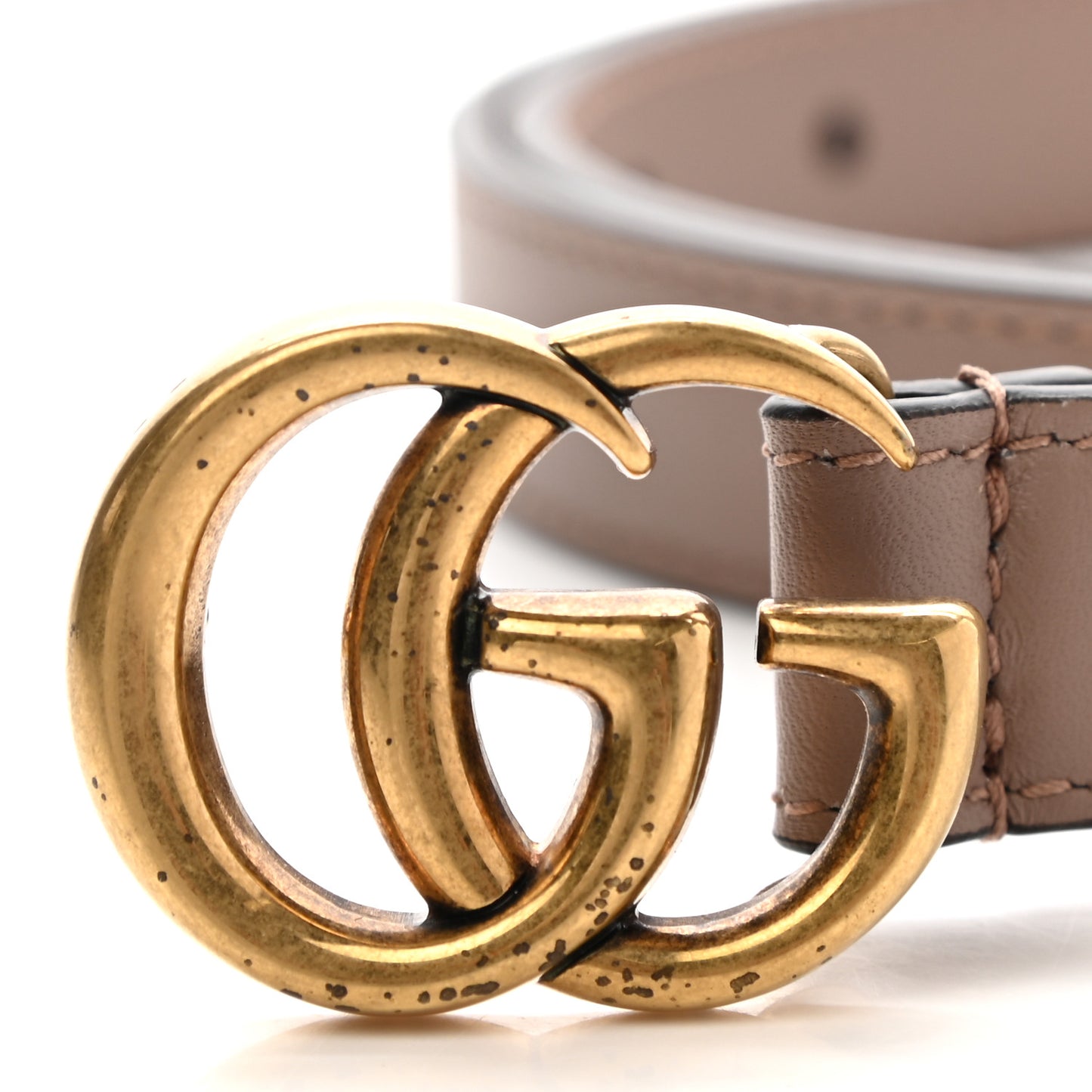 Calfskin Double G 20mm Belt 85 34 Porcelain Rose