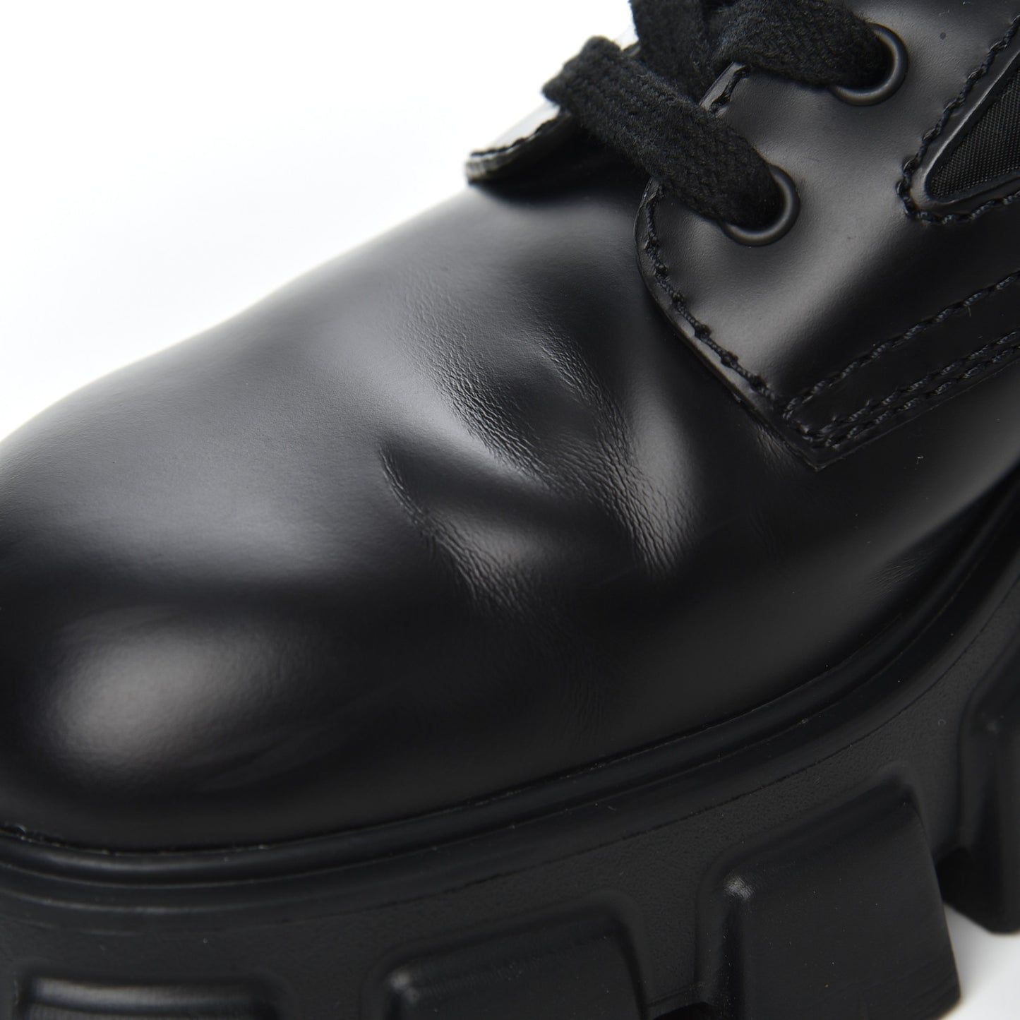 Spazzolato Rois Re-Nylon Metal Triangle Logo Mens Monolith Pouch Pocket 60mm Combat Boots 8.5 Black
