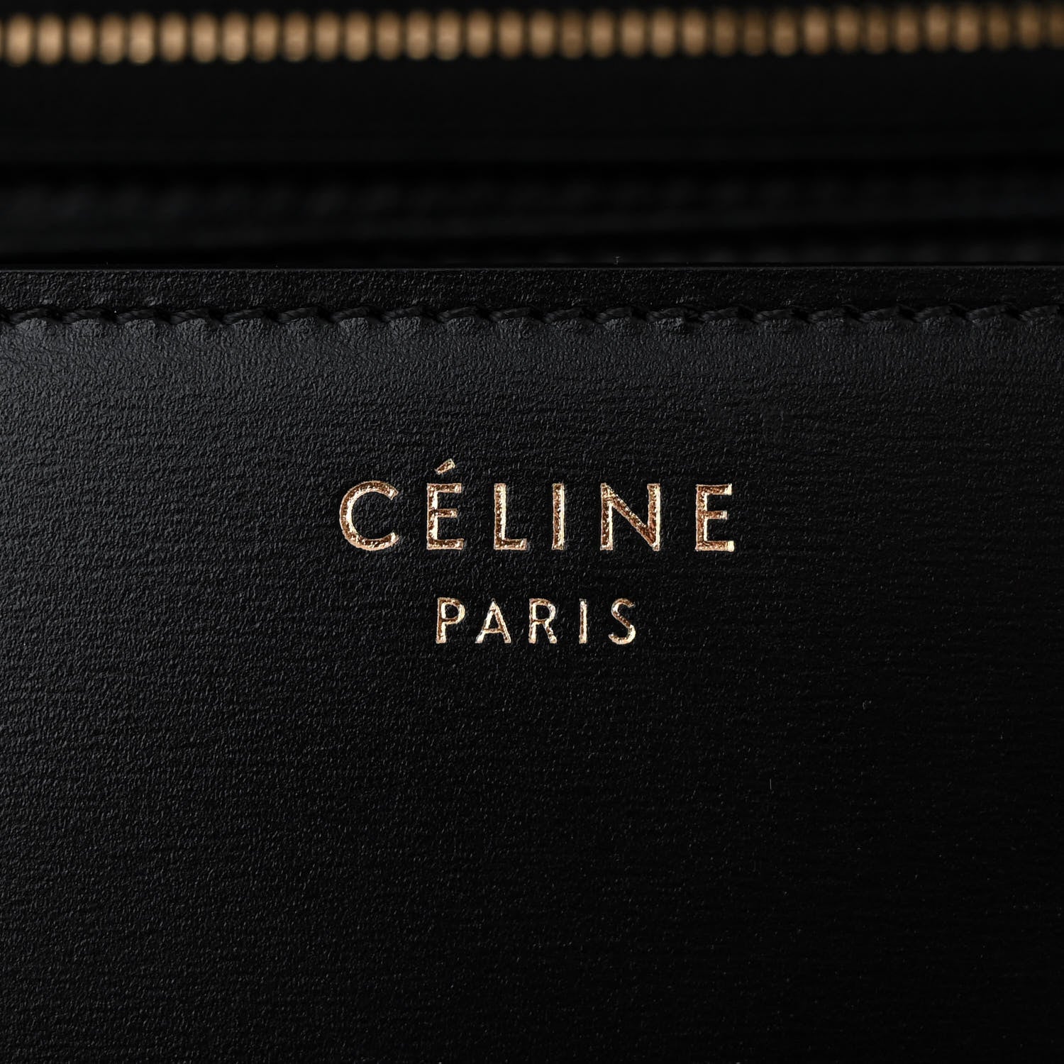 Celine Box Calfskin Medium Classic Box Flap Bag Black 6 of 10