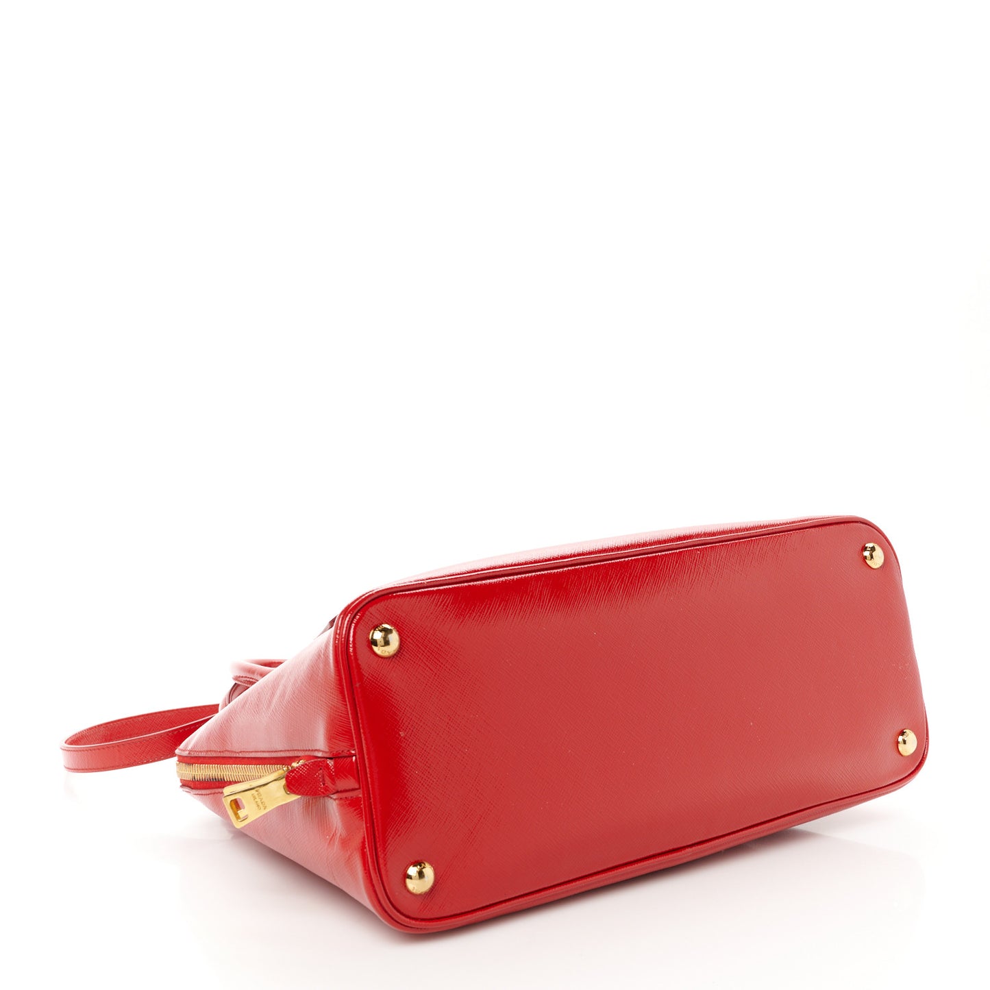 Saffiano Vernice Medium Promenade Tote Rosso