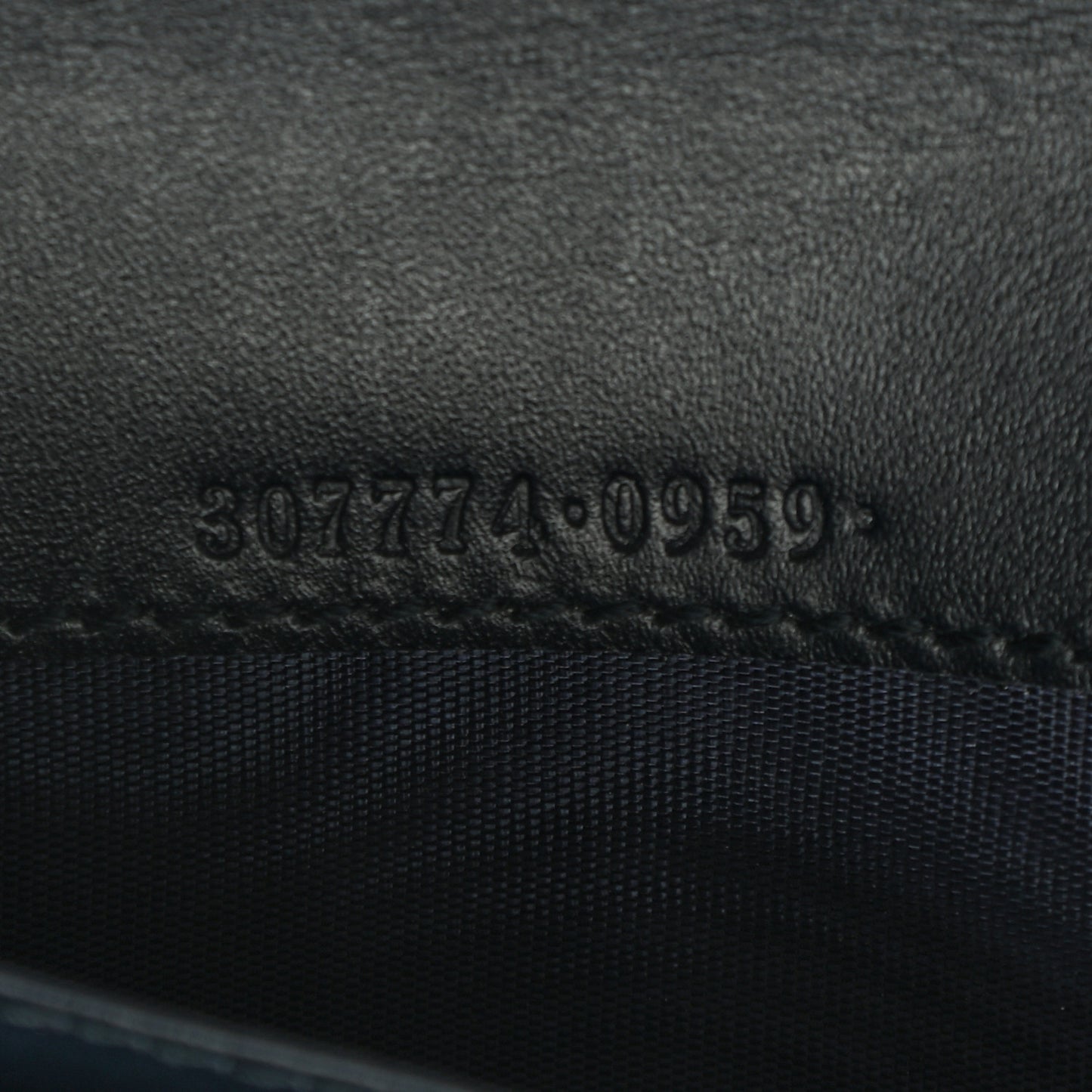 Guccissima Long Wallet Black