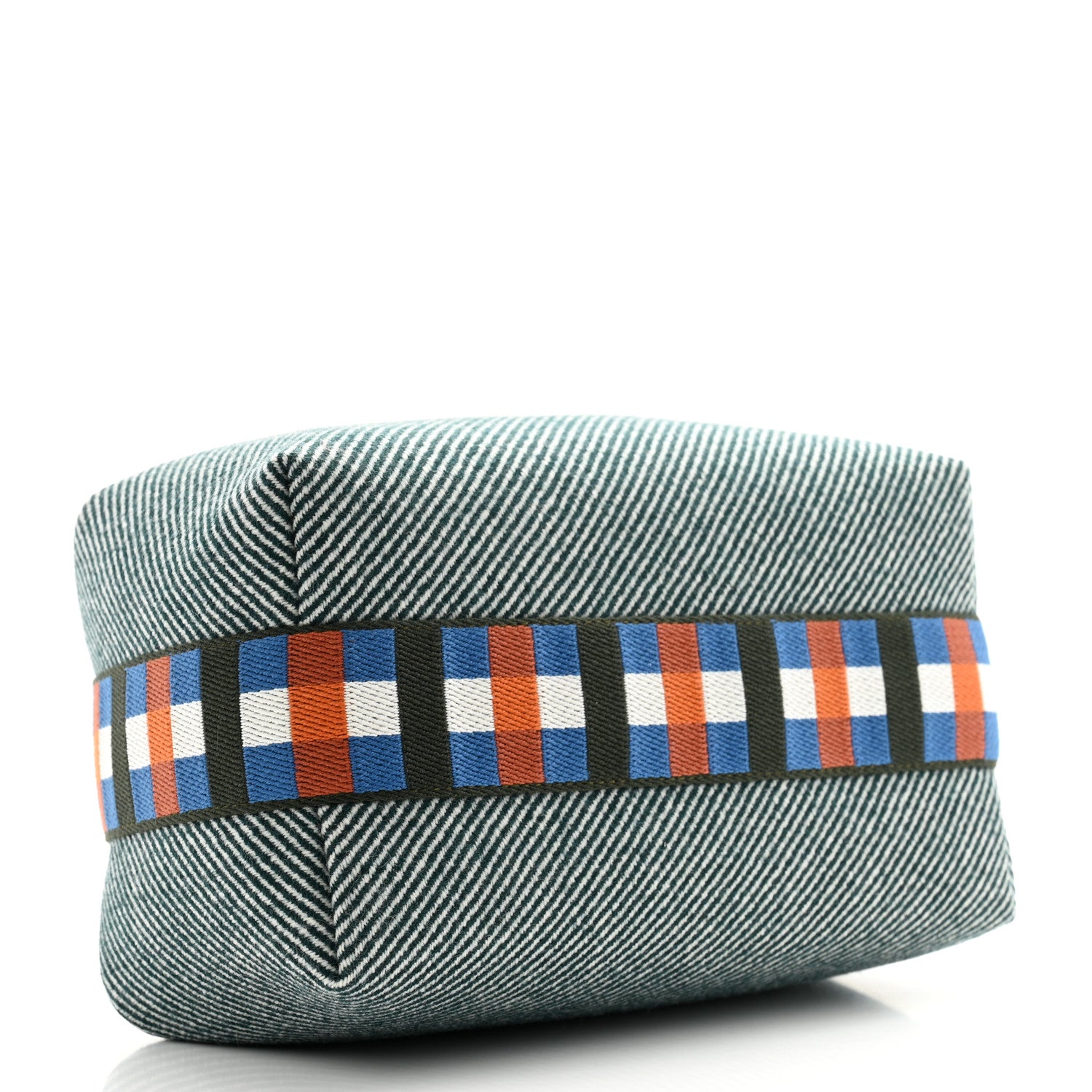 Hermes Wool Small Bride-A-Brac H Natte Pouch Vert Foret 4 of 9