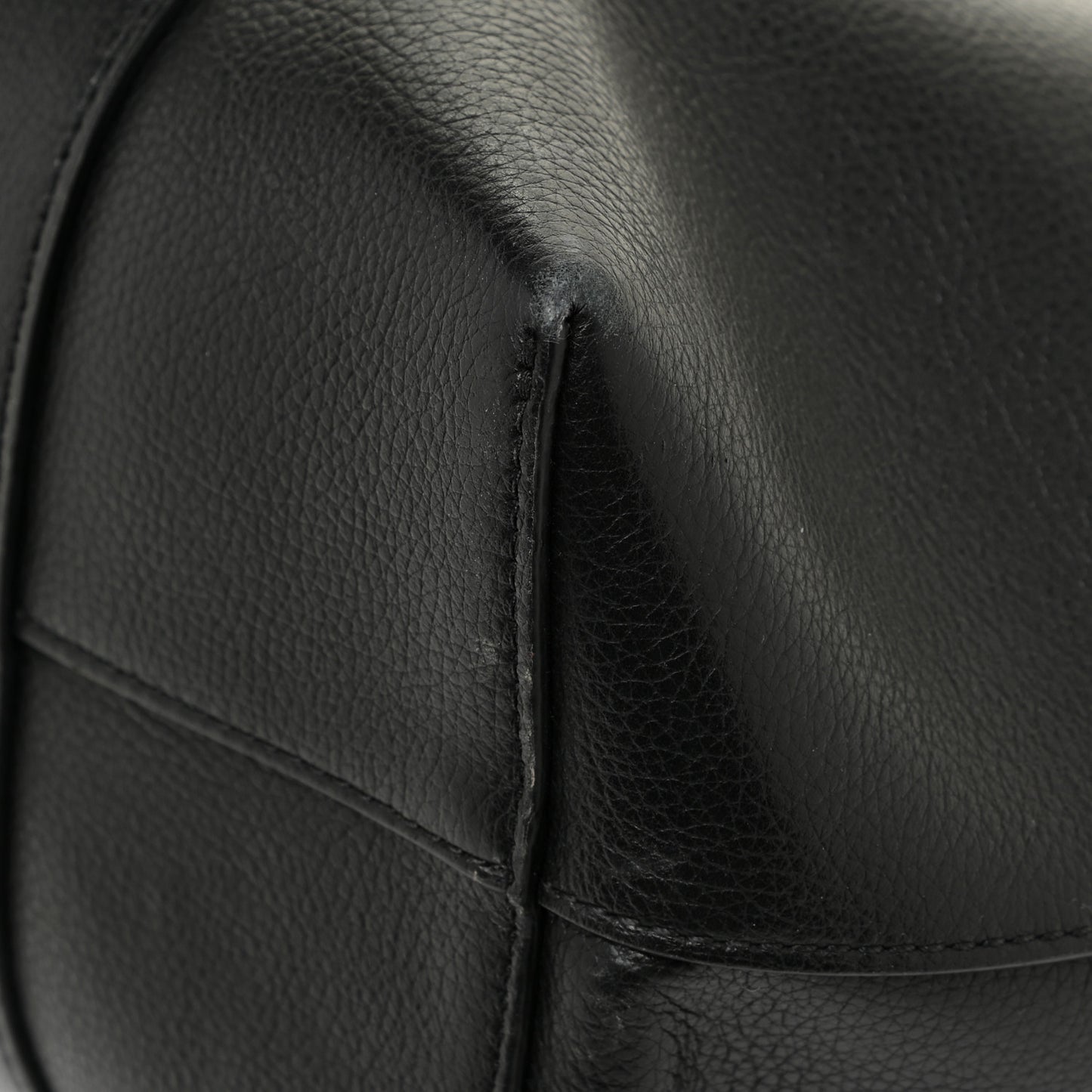 Small Classic Grain Bayswater Tote Black