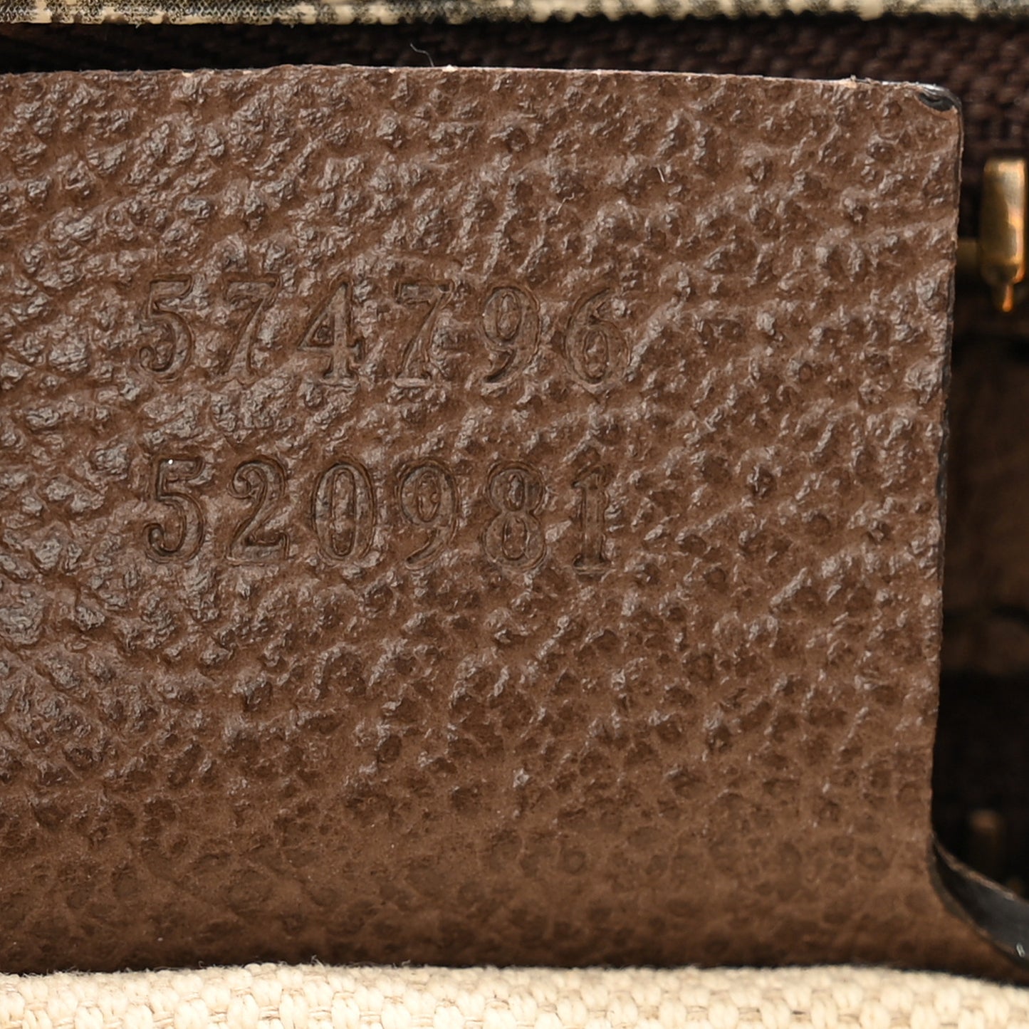 Soft GG Supreme Monogram Medium Ophidia Belt Bag Dark Brown