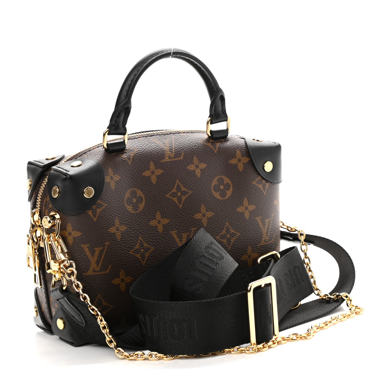 Monogram Petite Malle Souple Black