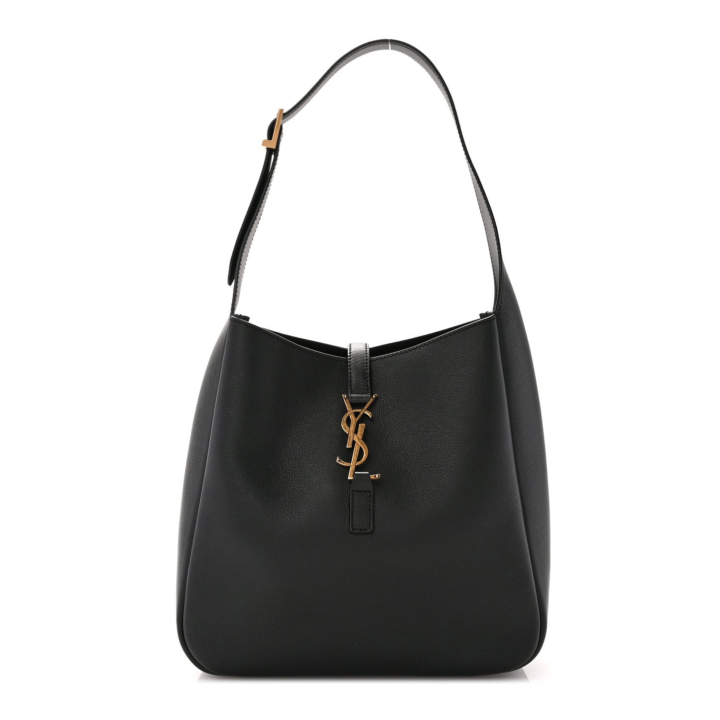 Smooth Calfskin Small Le 5 A 7 Soft Hobo Black