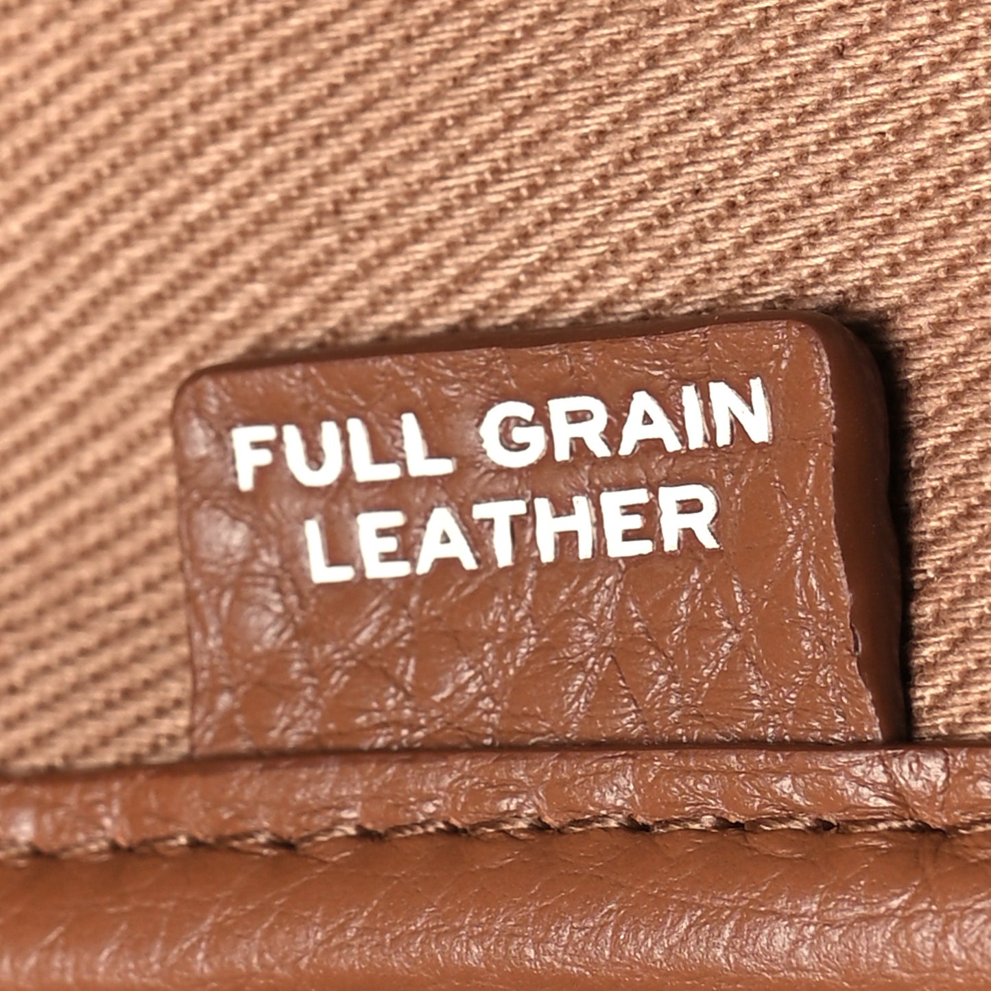 Grained Calfskin Medium The Tote Bag Argan Oil