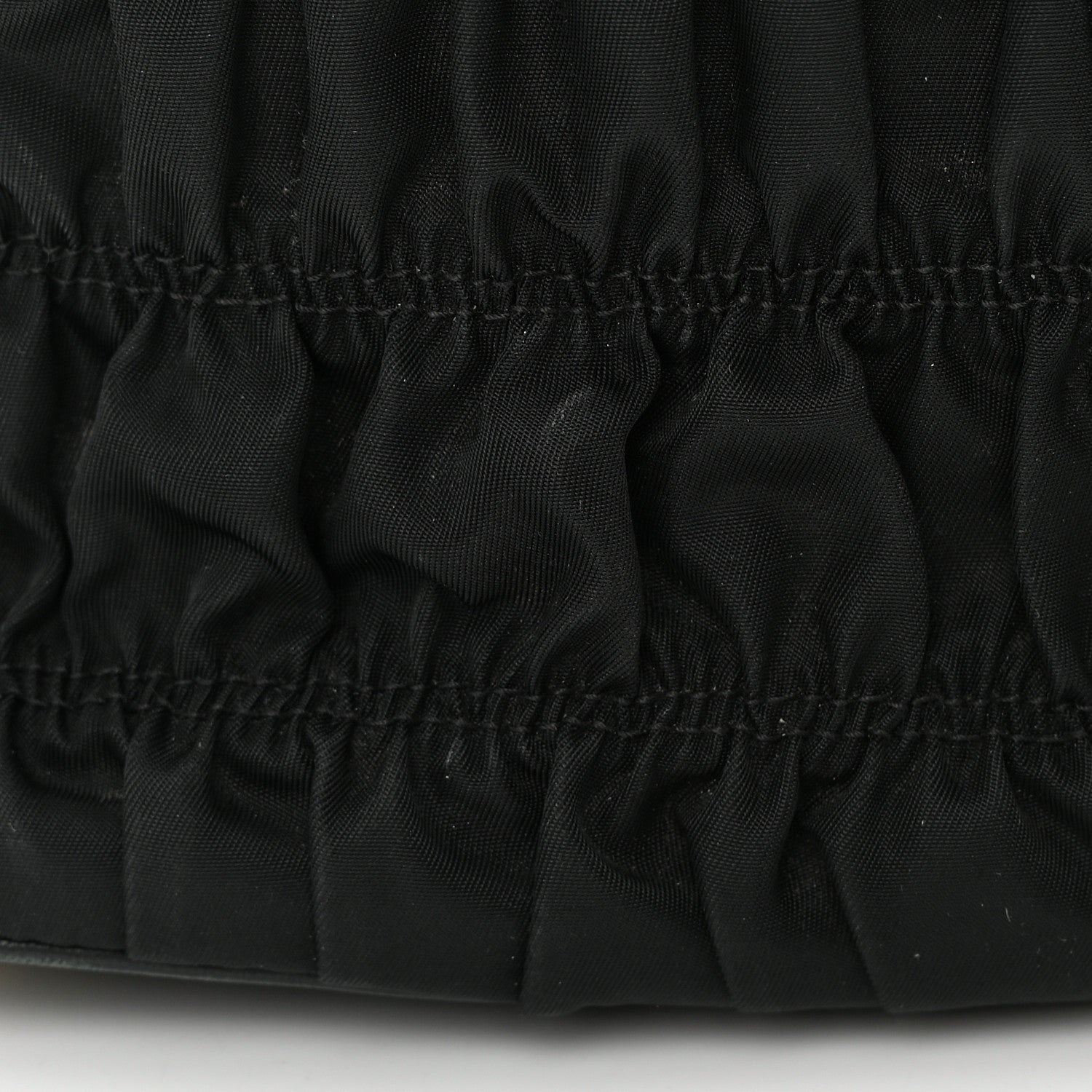 Prada Tessuto Nylon Gaufre Small Tote Black 13 of 16
