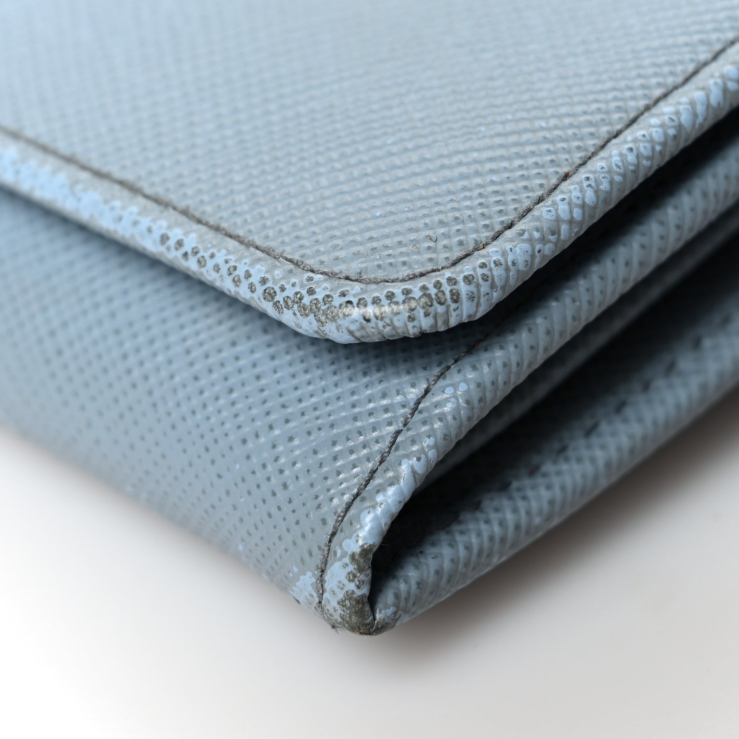 Saffiano Triangle Continental Flap Wallet Astrale