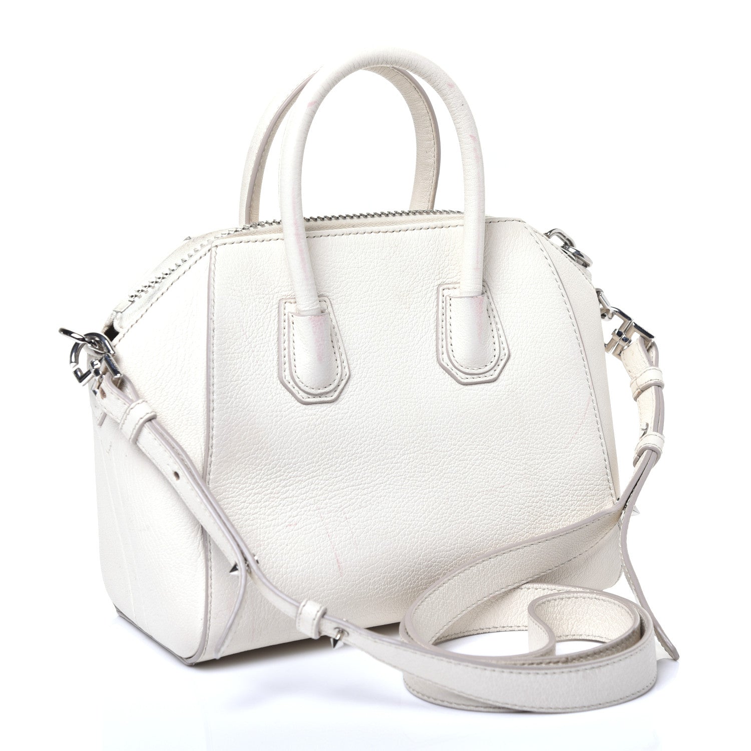 Givenchy Sugar Goatskin Small Antigona Off White 3 of 13