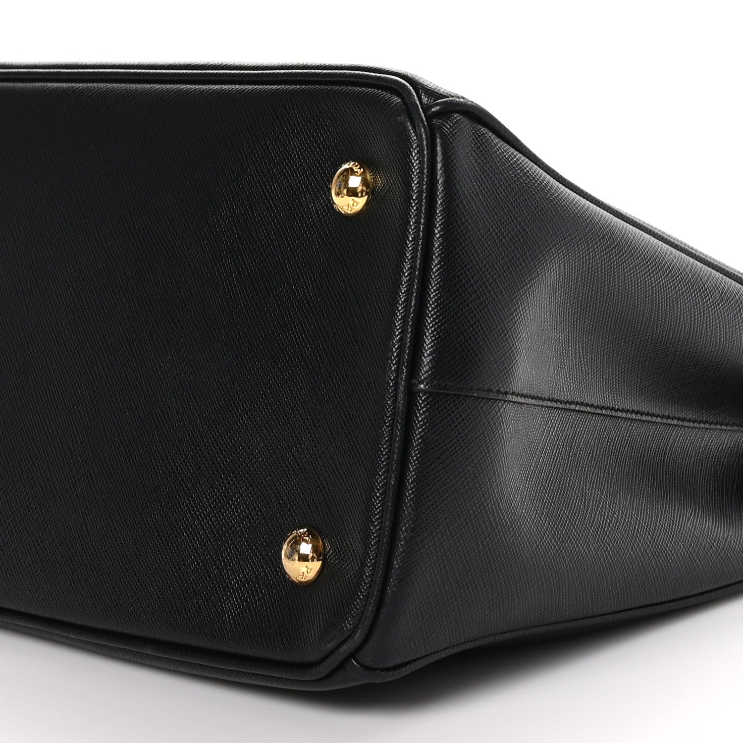 Prada Saffiano Medium Galleria Double Zip Tote Black 9 of 9