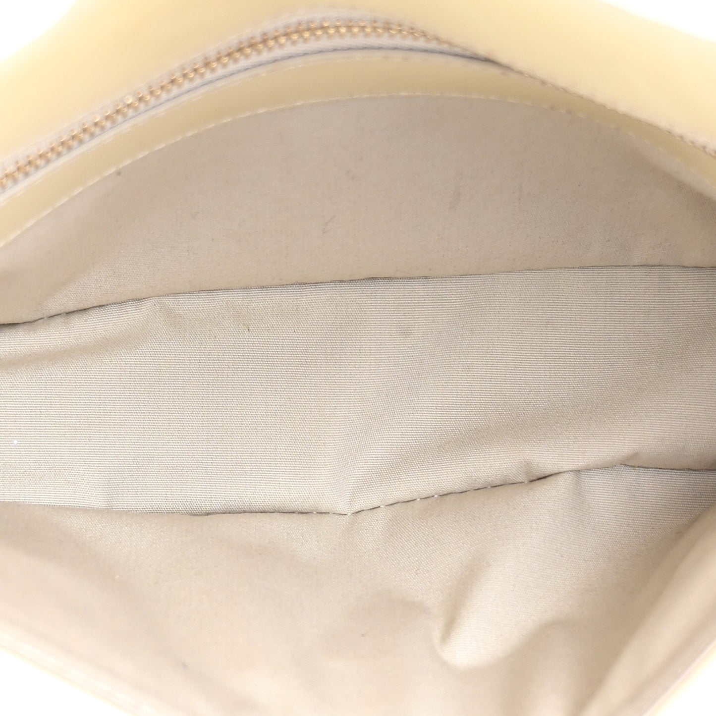 Patent Sobe Clutch Blanc Corail