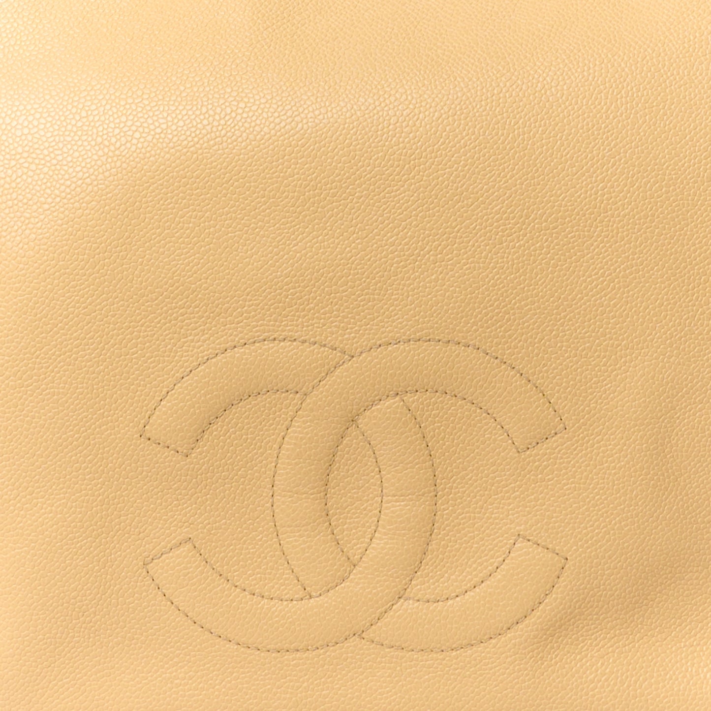 Caviar CC Tote Beige