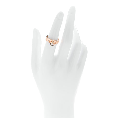 18K Rose Gold PM Collier De Chien Ring 52 6