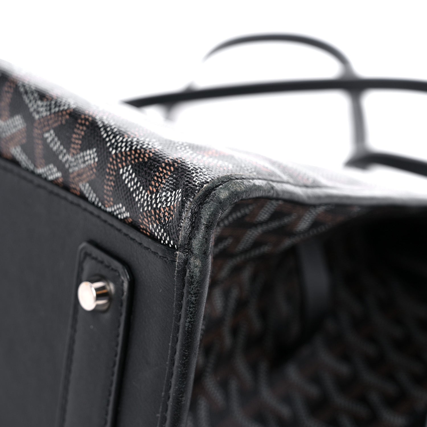 Goyard Goyardine Marquises Tote Black 10 of 16