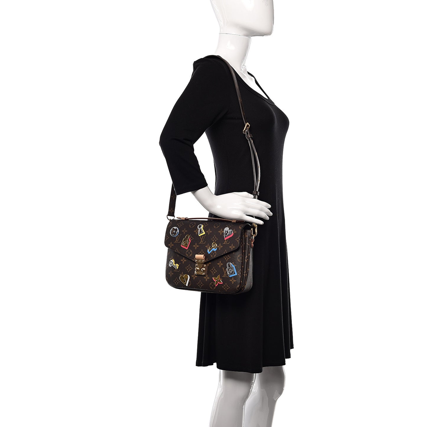 Monogram Love Lock Pochette Metis