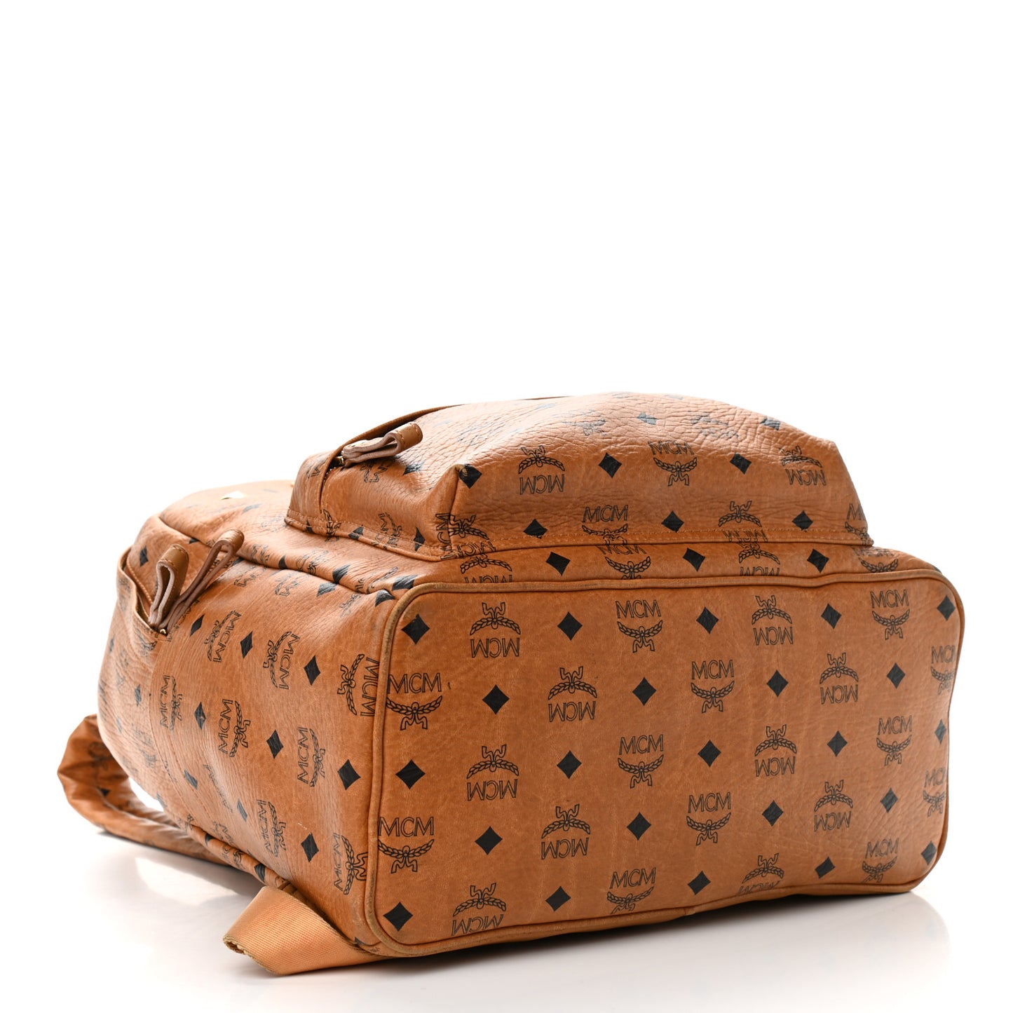 Visetos Medium Sprinkle Stud Stark Backpack Cognac