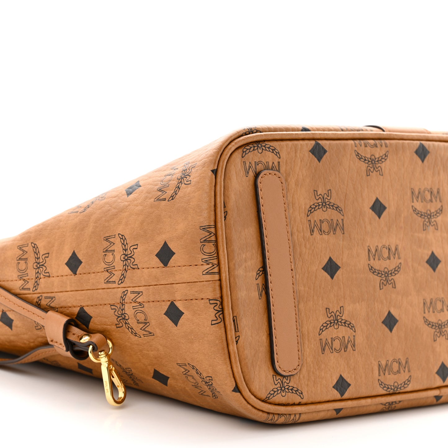 Visetos Small Liz Reversible Shopper Tote Cognac