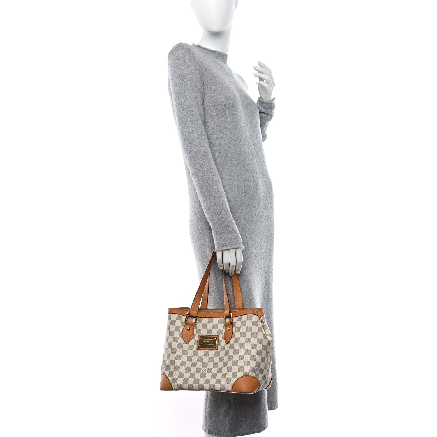 Louis Vuitton LOUIS VUITTON Damier Azur Hampstead PM 2 of 13