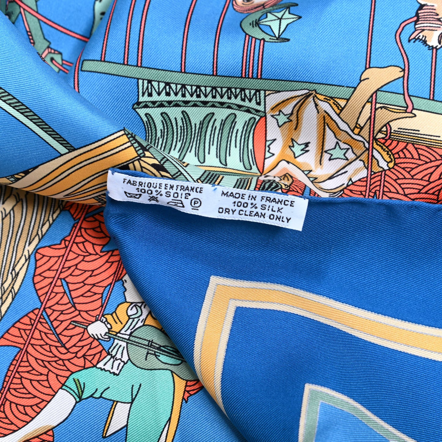 Silk Les Temps Du Marionnettes Scarf 90