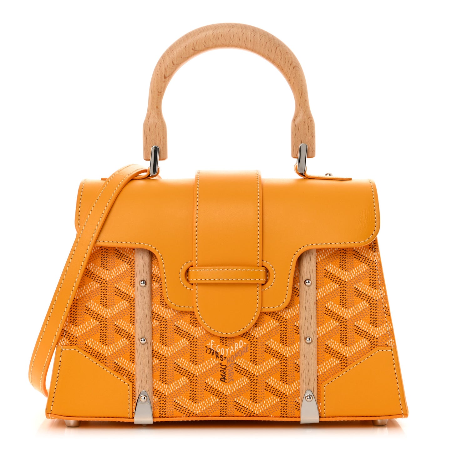 Goyardine Structure Mini Saigon Yellow