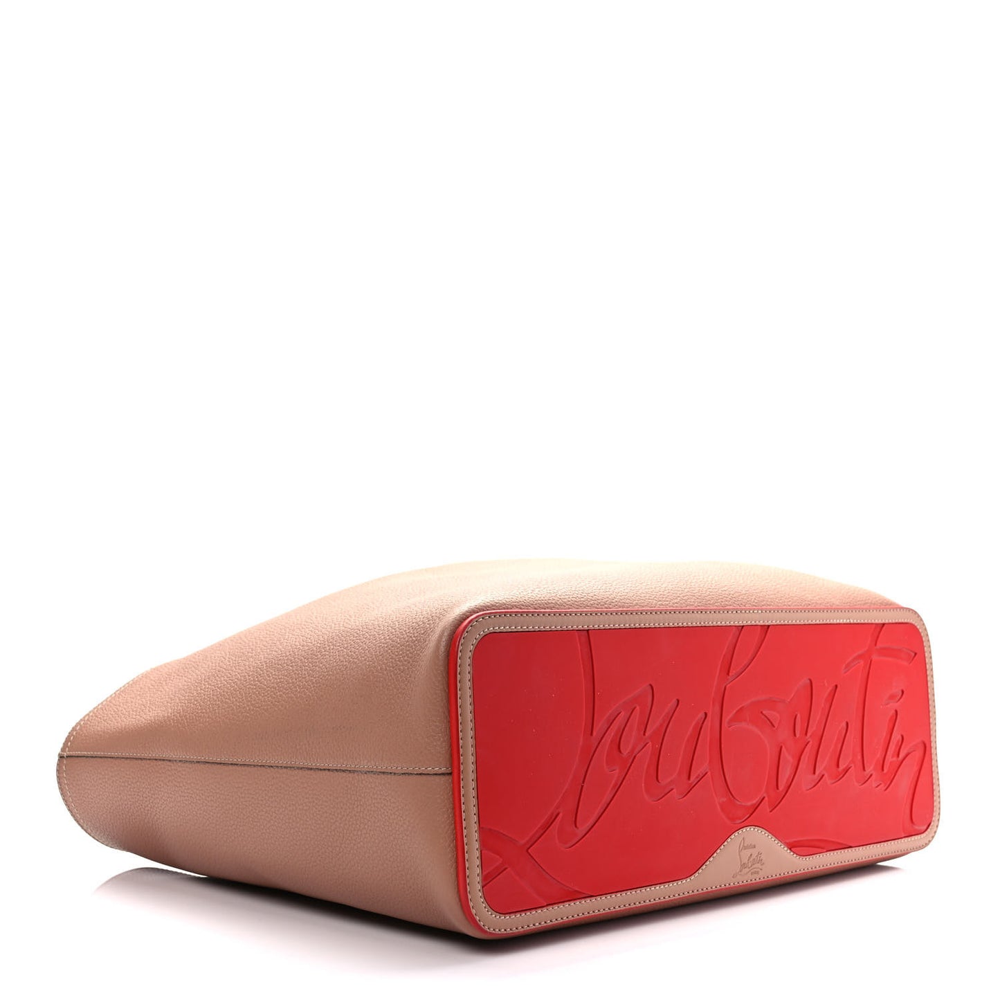 Calfskin Spikes East West Cabata Tote Nude